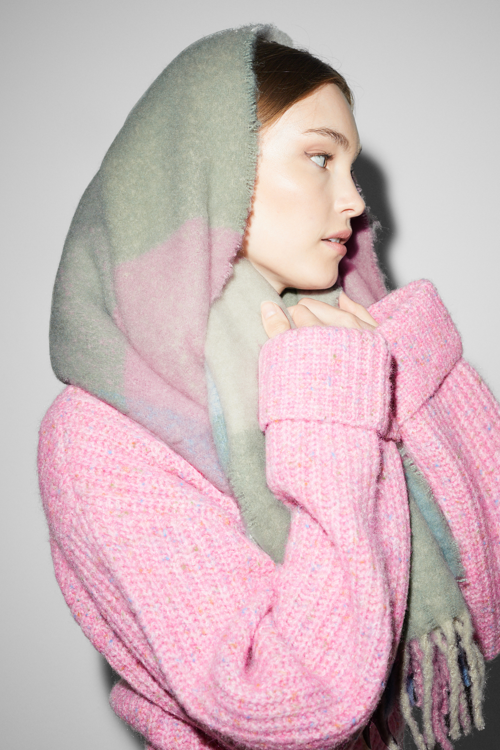 CLOCKHOUSE - scarf - check