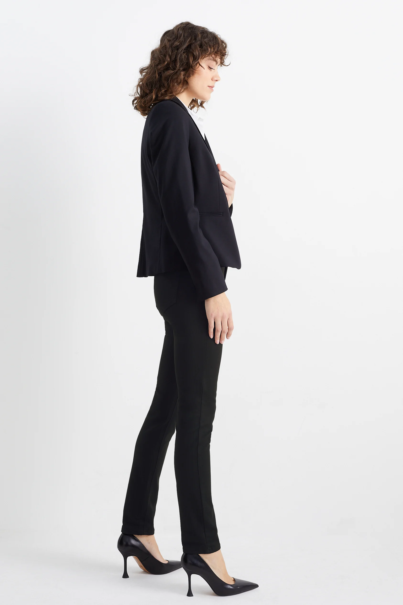 Straight jeans - high waist