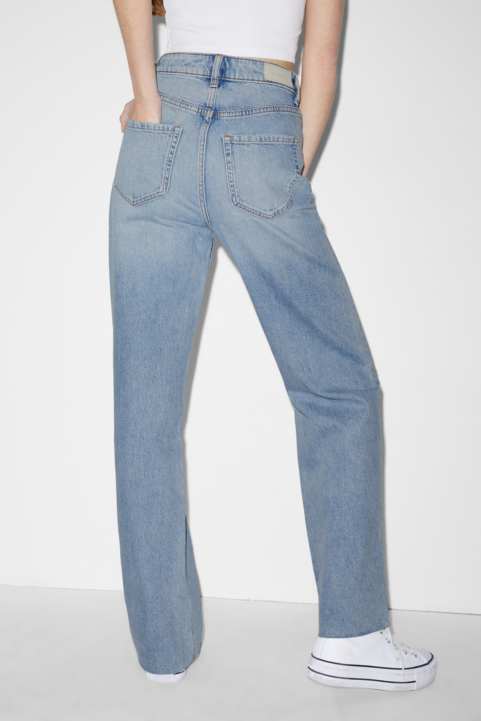 CLOCKHOUSE - loose fit jeans - high waist