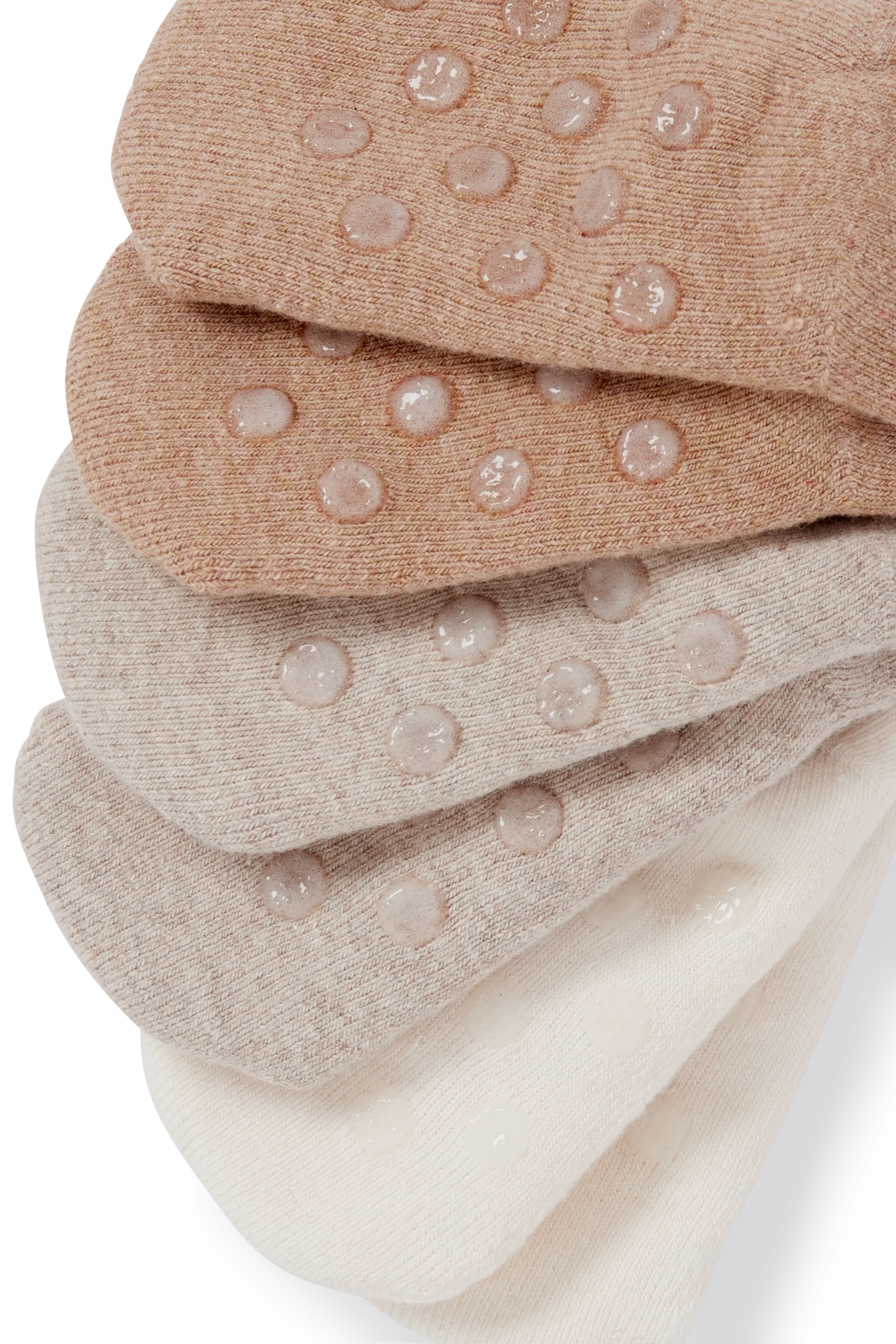 Multipack of 3 - fox - newborn non-slip socks