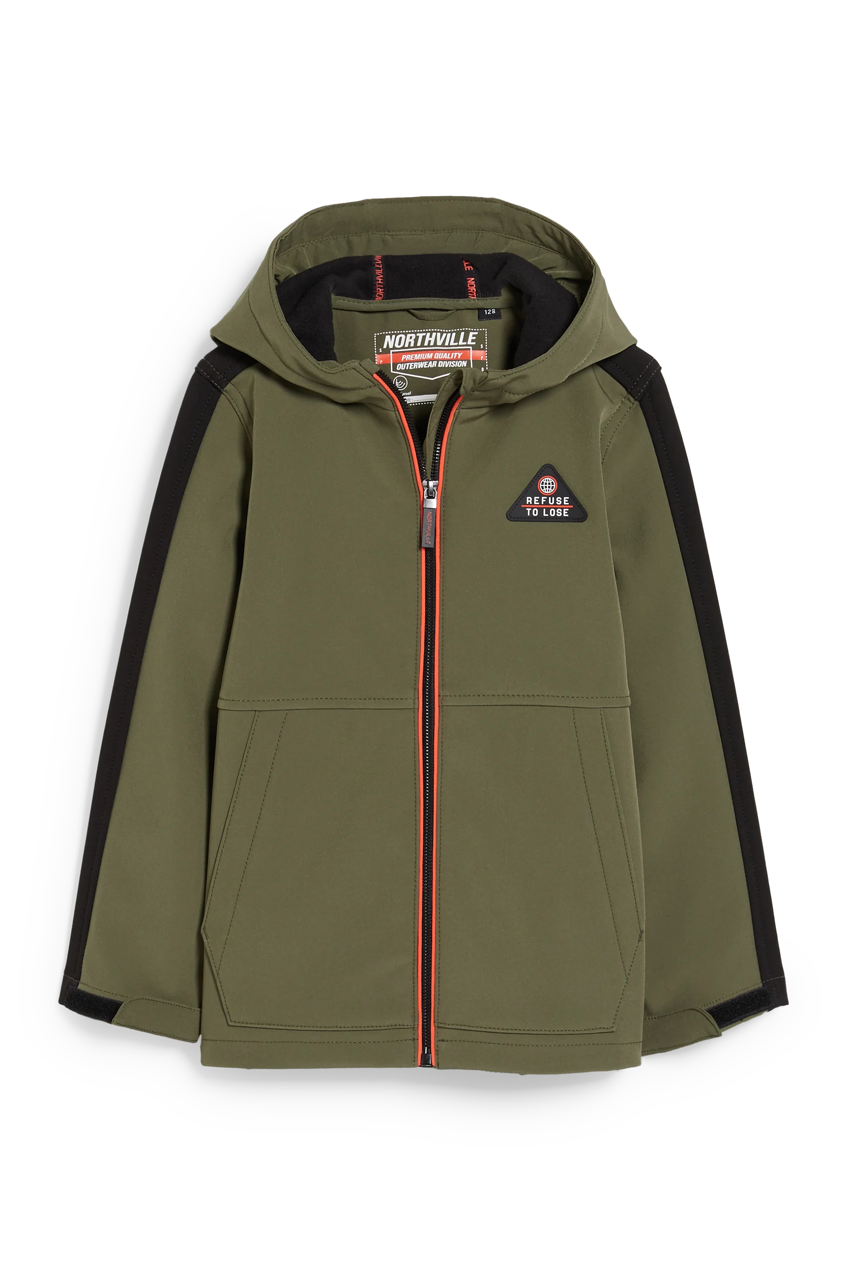 Softshell jacket with hood