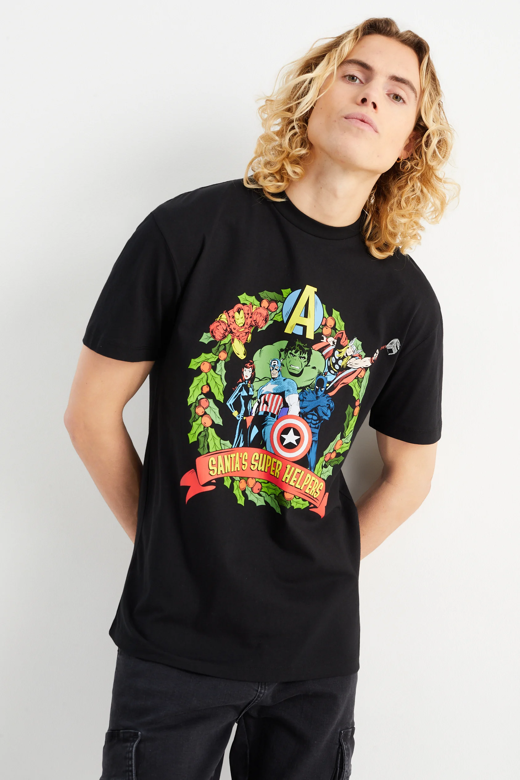 Christmas T-shirt - Marvel