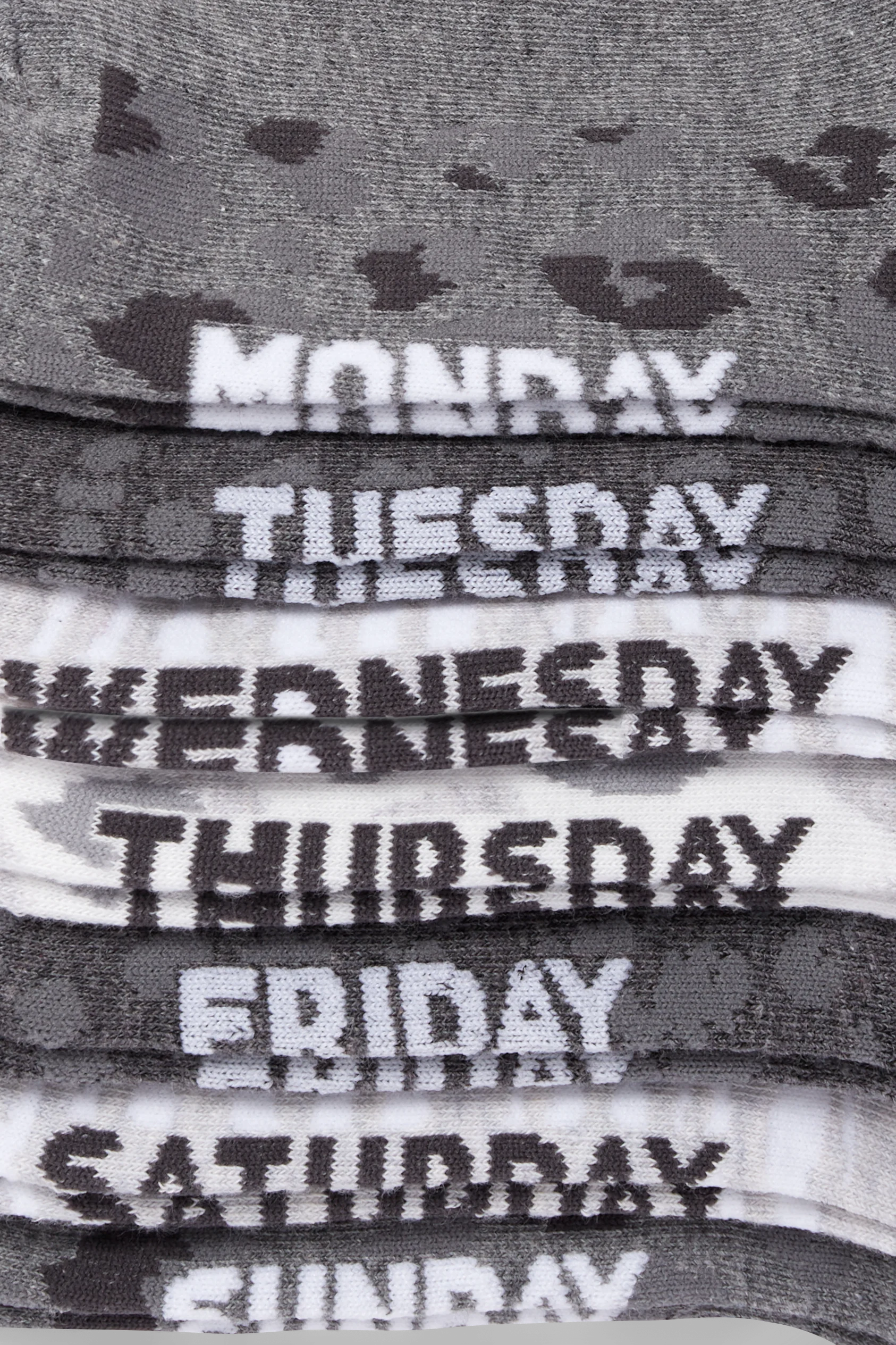 Multipack of 7 - days of the week - socks with motif