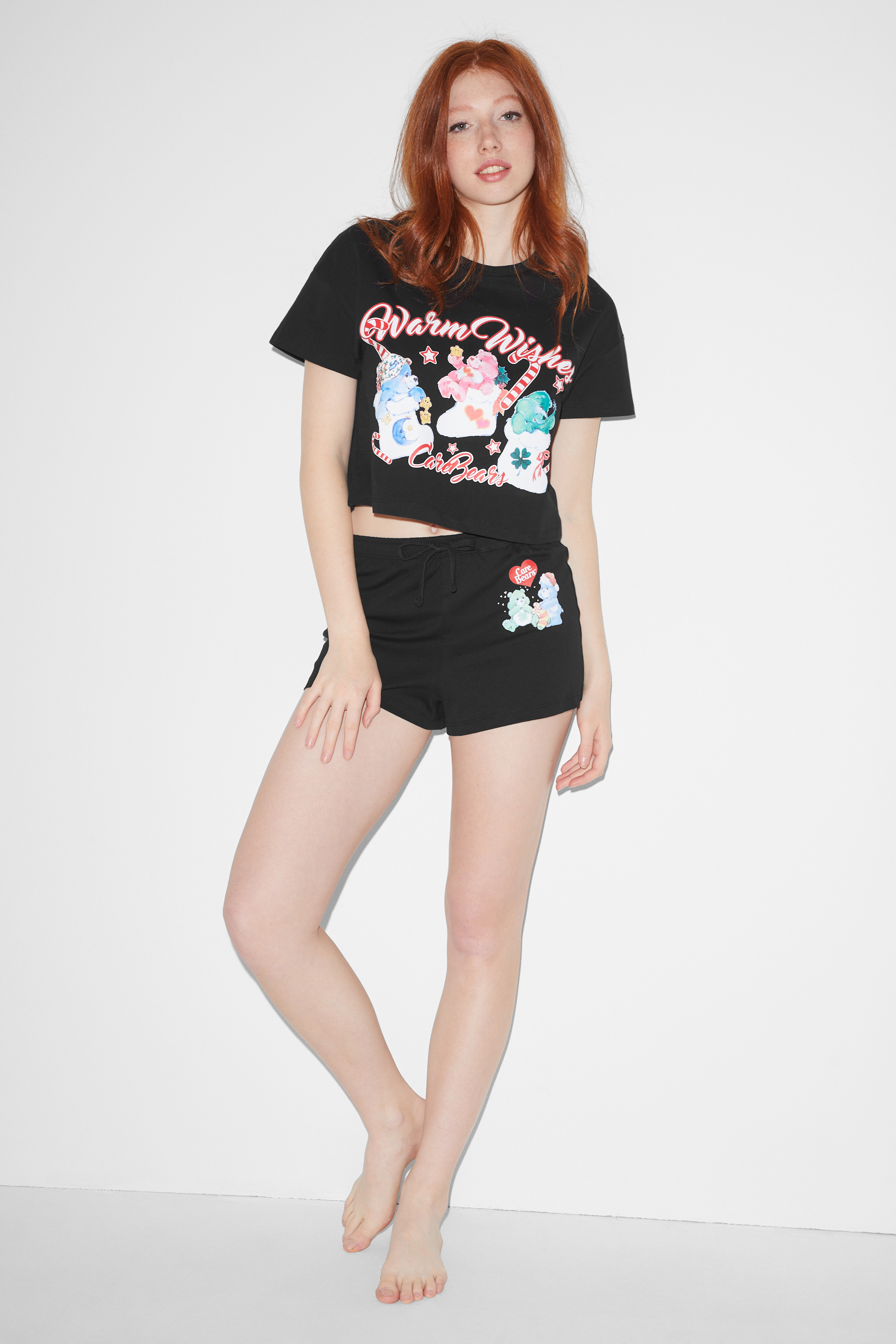 CLOCKHOUSE - Christmas pyjama top - Care Bears