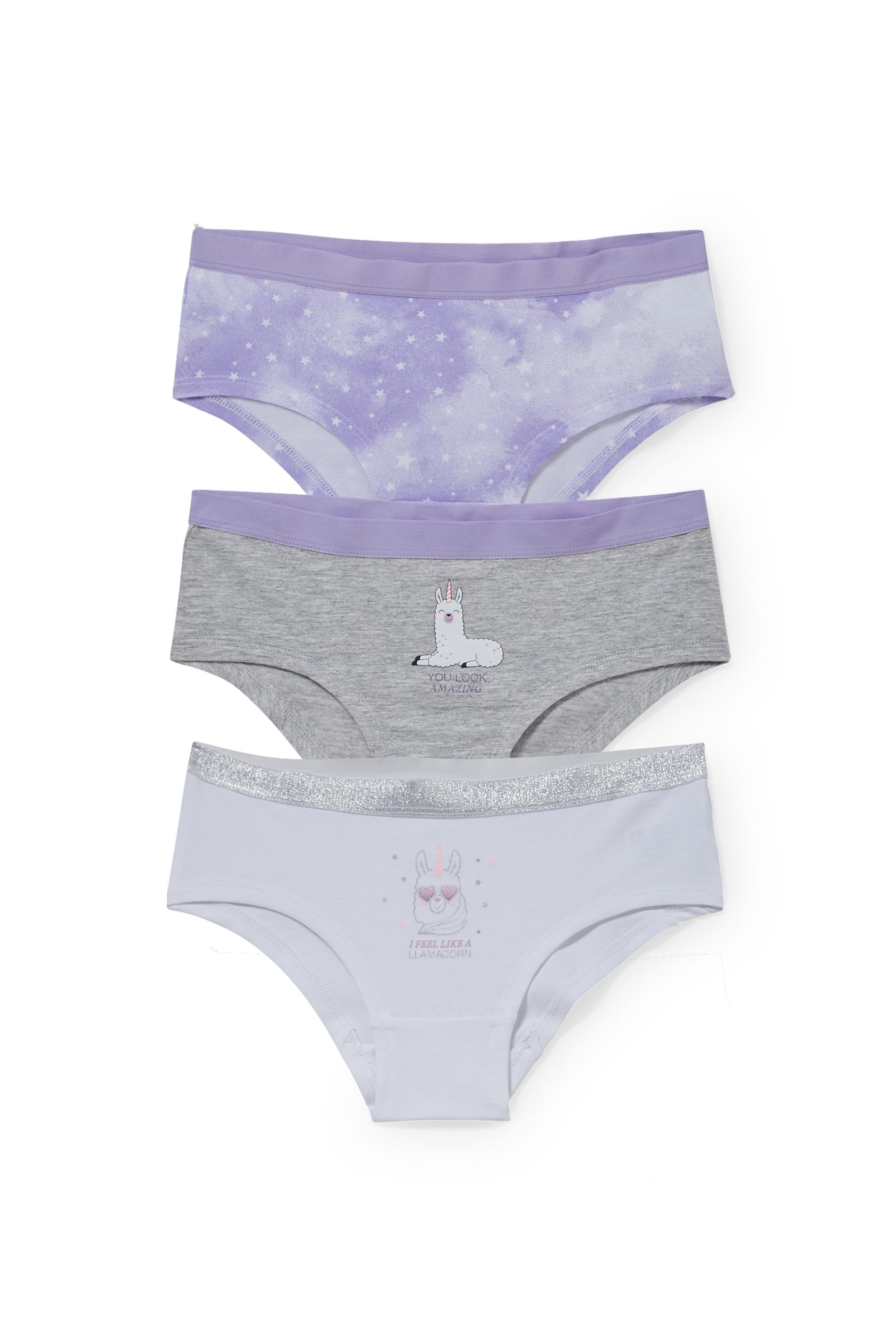 Multipack of 3 - hipster briefs