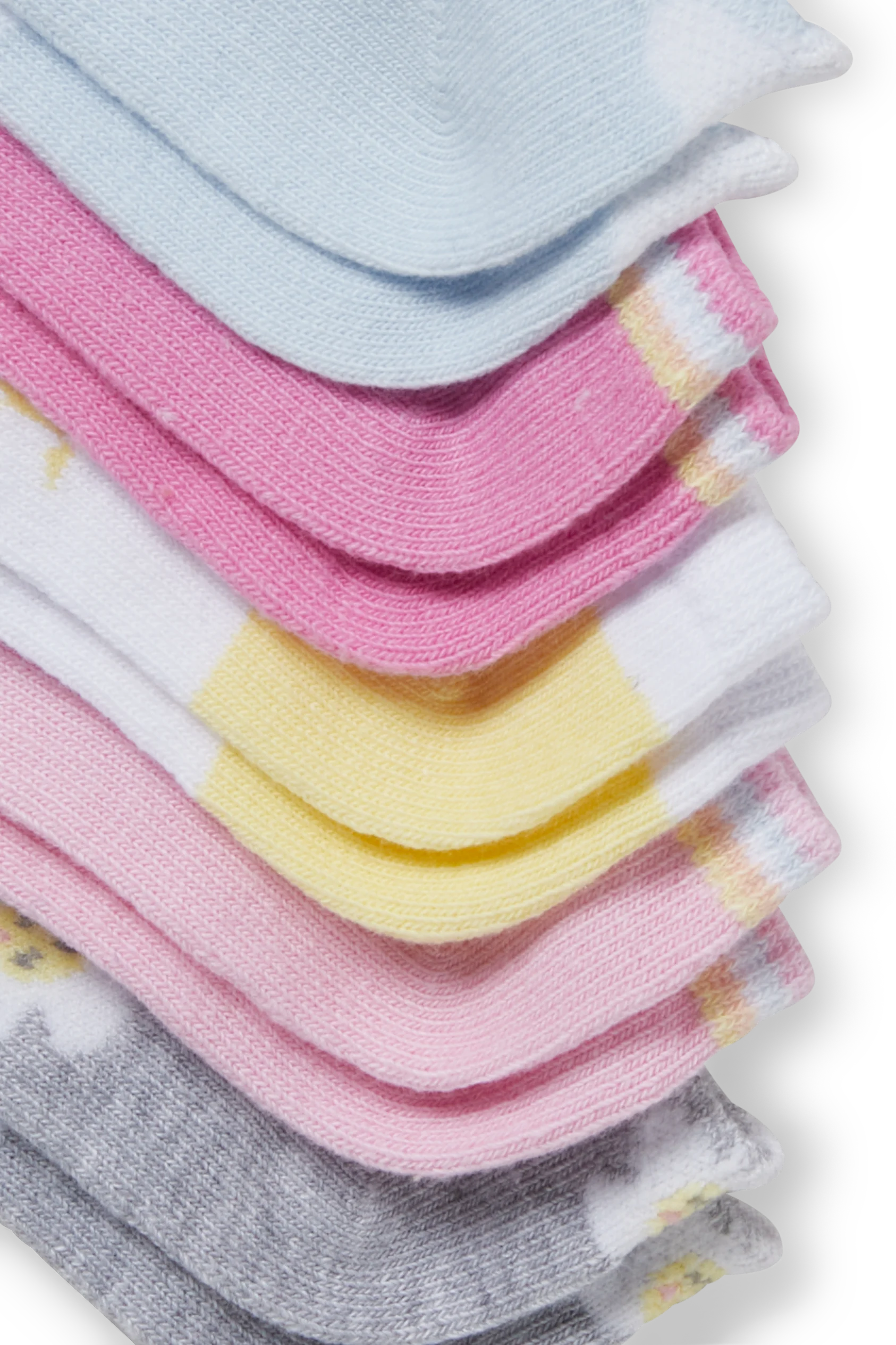 Multipack of 5 - natural - trainer socks with motif