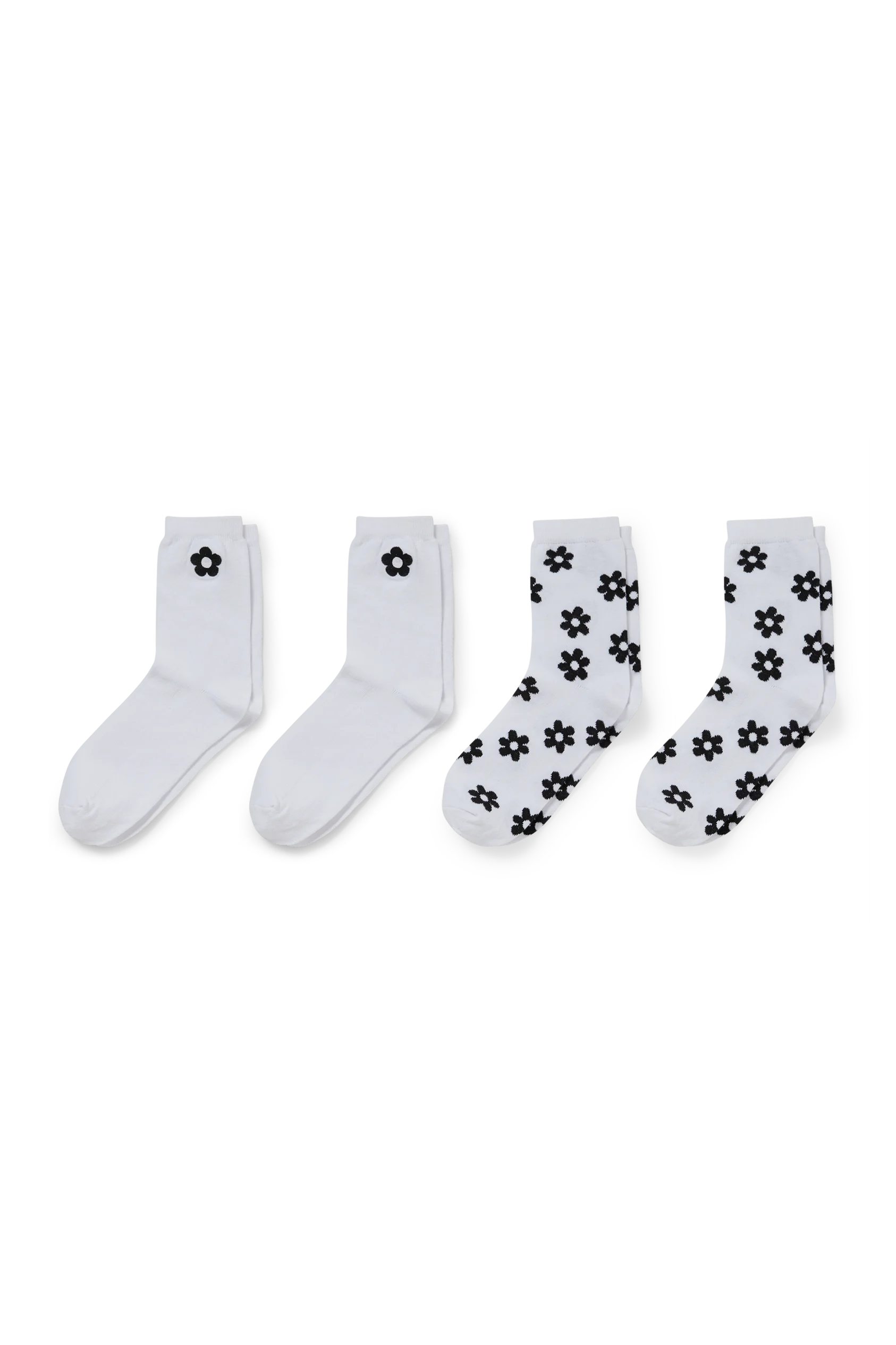 CLOCKHOUSE - multipack of 2 - socks with motif - floral