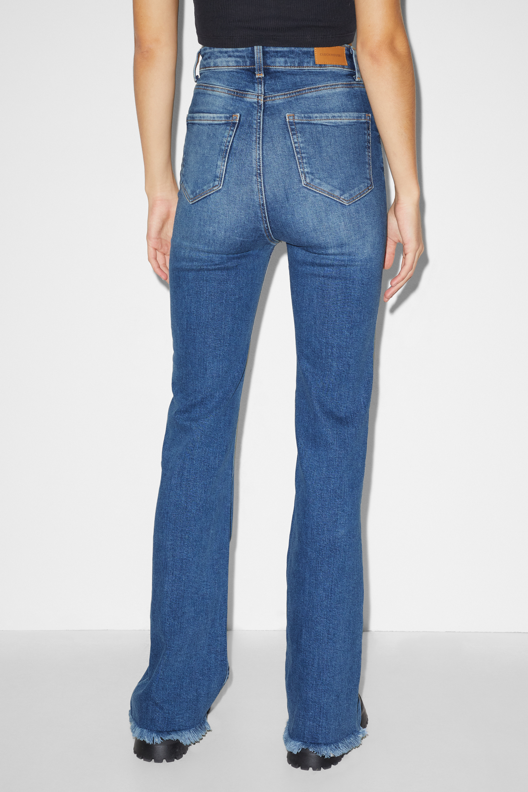 CLOCKHOUSE - flared jeans - high waist
