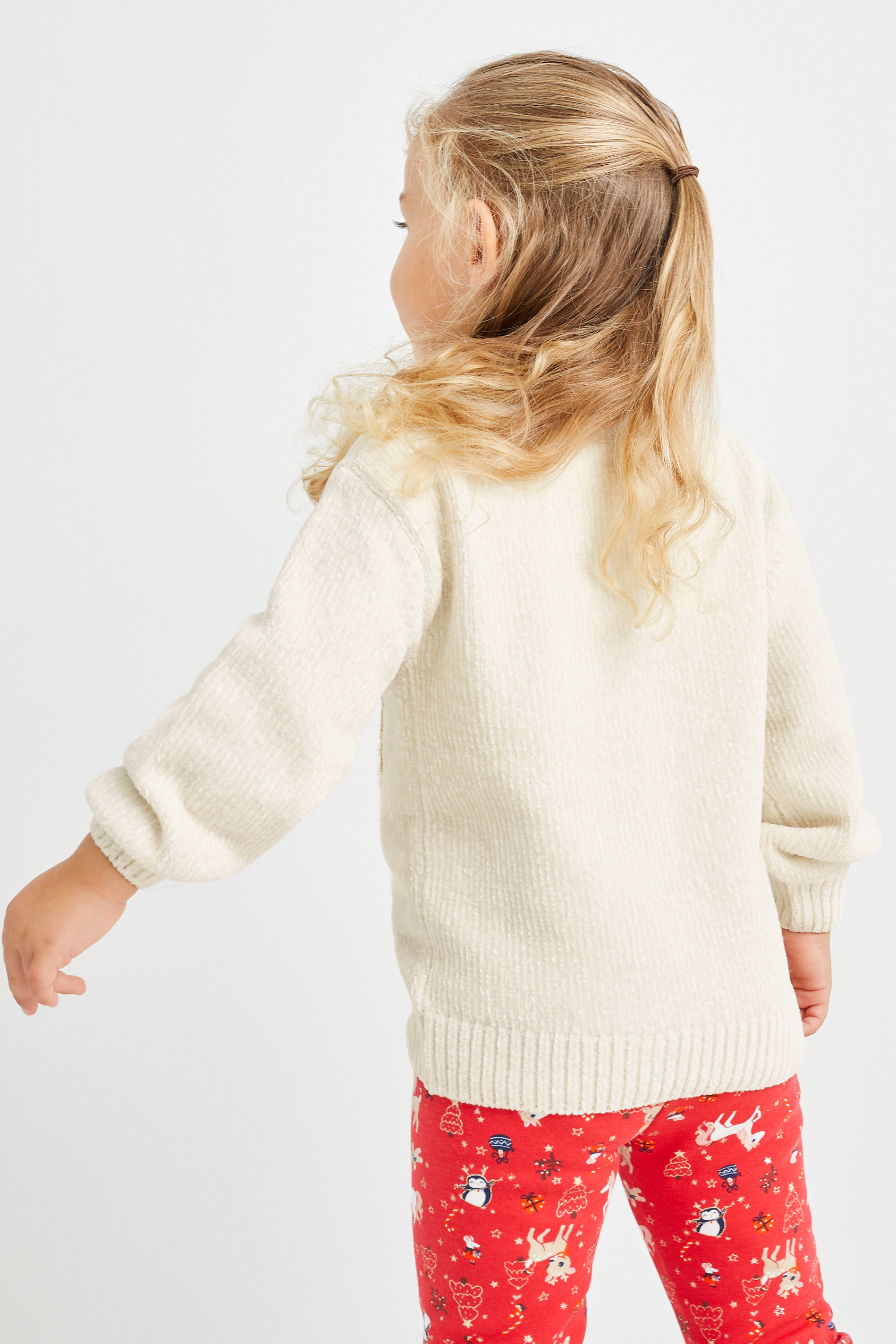 Christmas chenille jumper