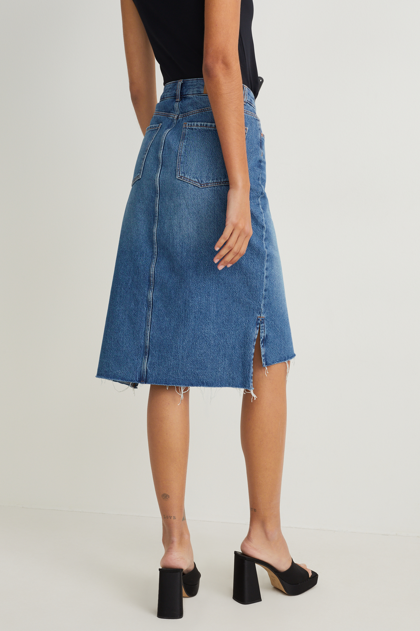 Denim skirt