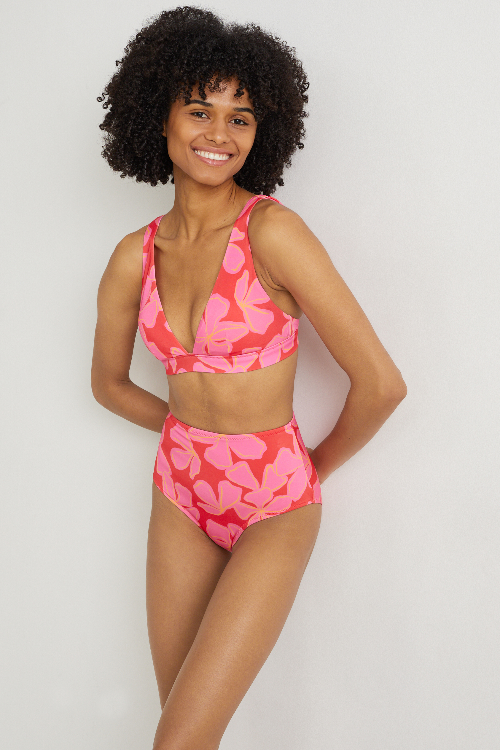 Bikini top - padded - LYCRA? XTRA LIFE? - floral