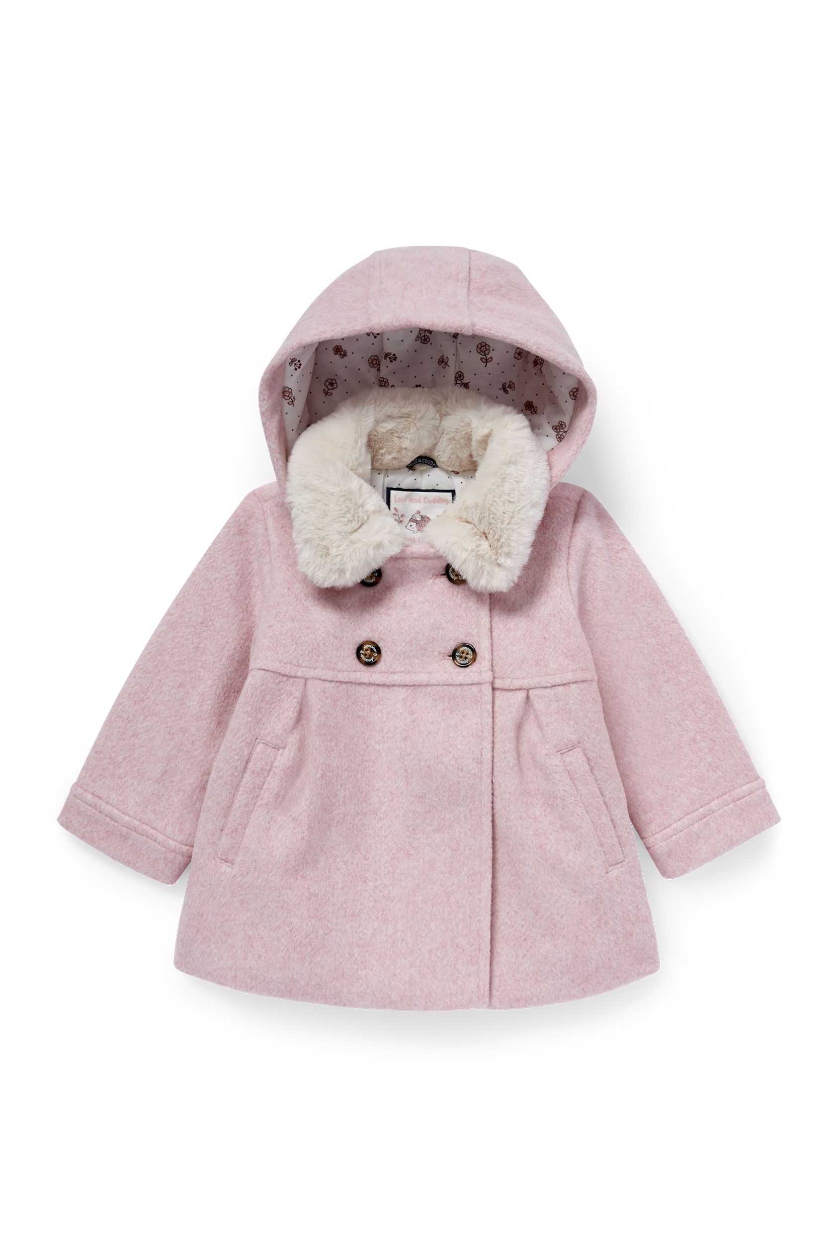 Baby jacket with hood