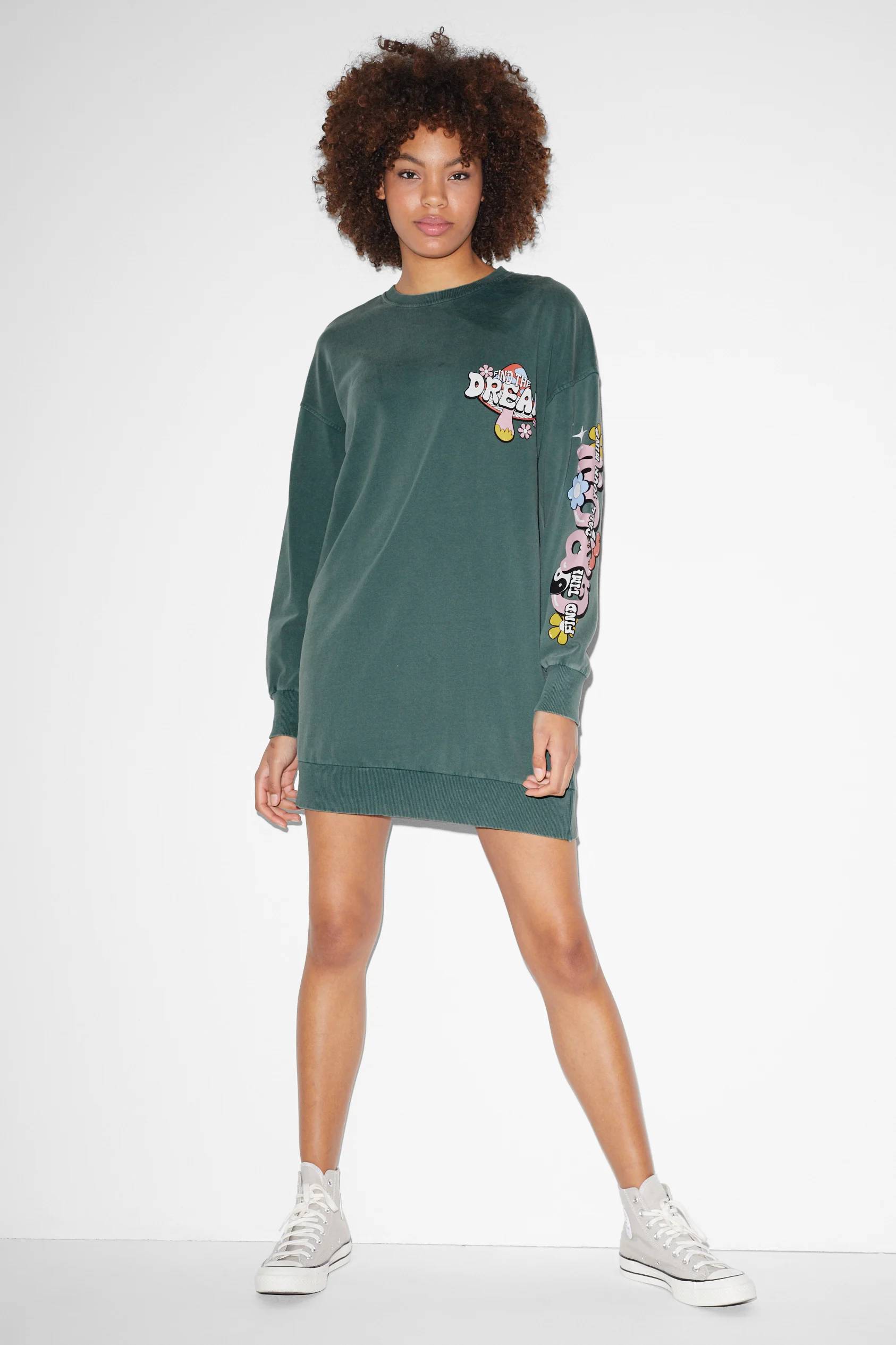 CLOCKHOUSE - sweatshirt dress