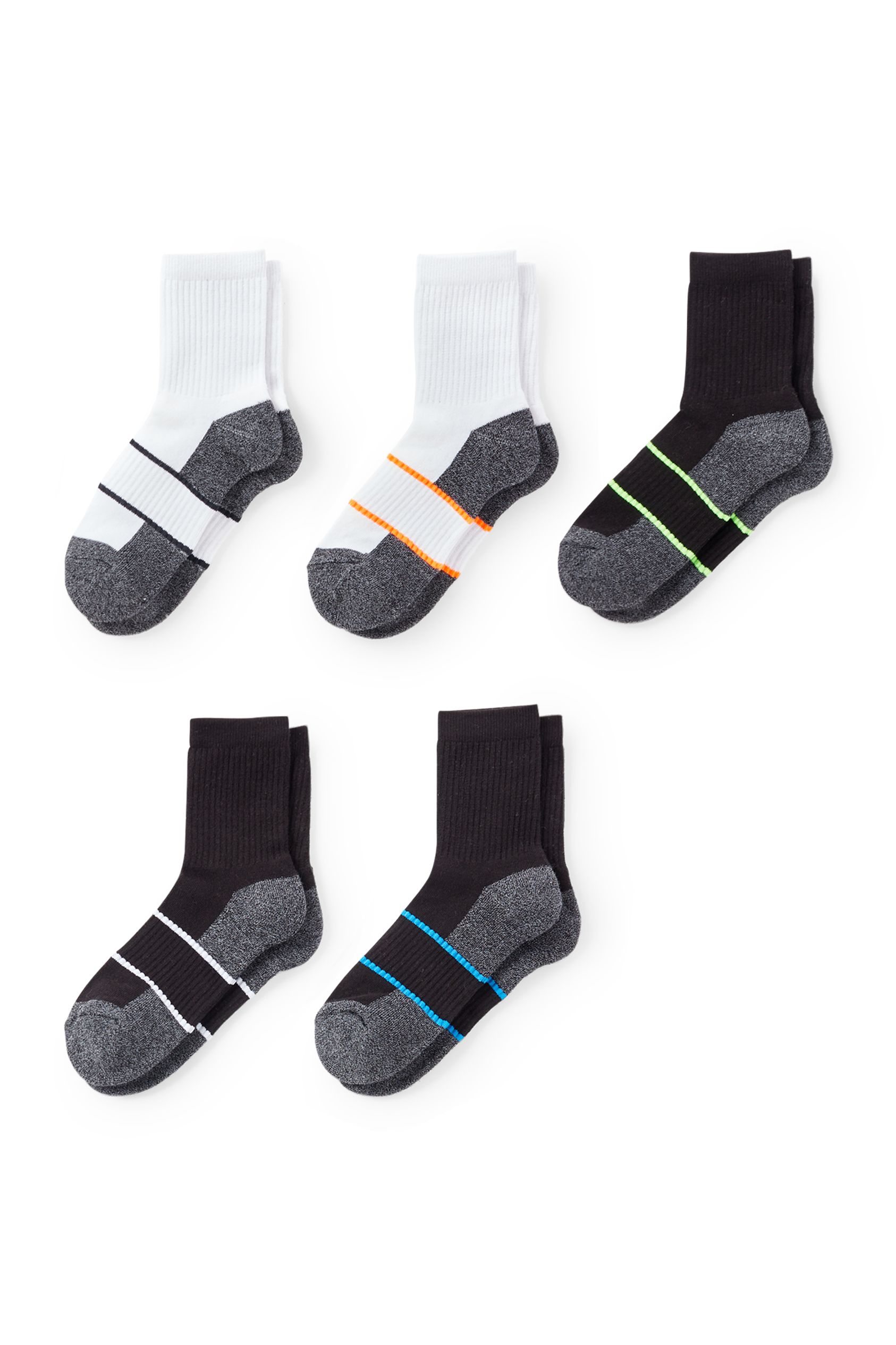 Multipack of 5 - tennis socks