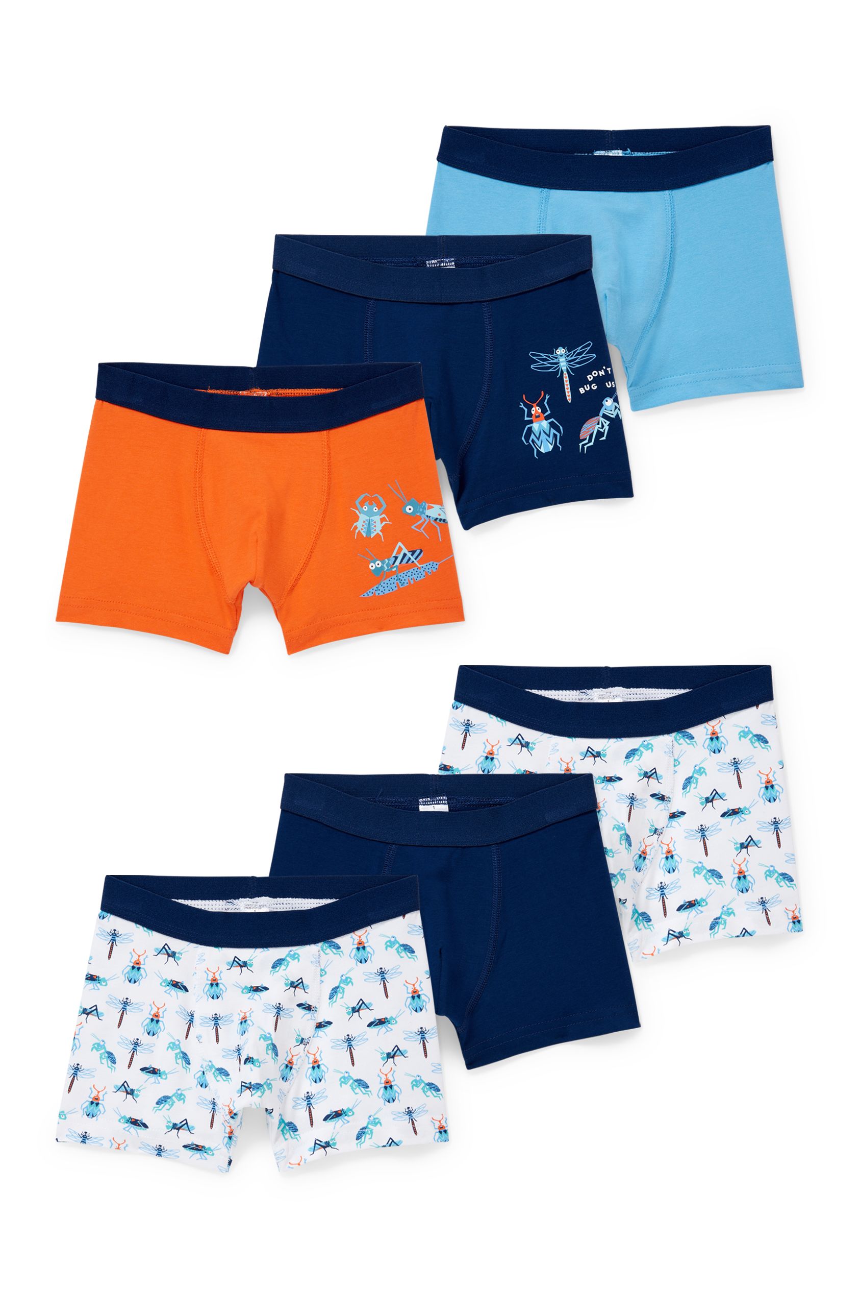 Multipack of 6 - boxer shorts