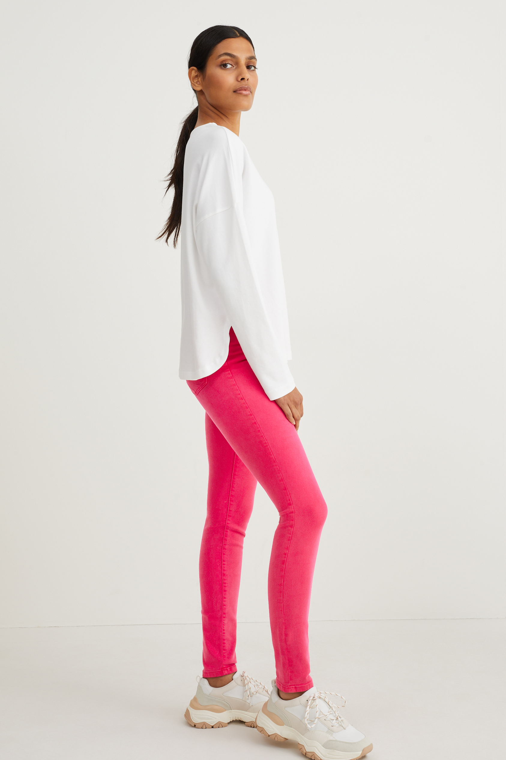 Jegging jeans - high waist