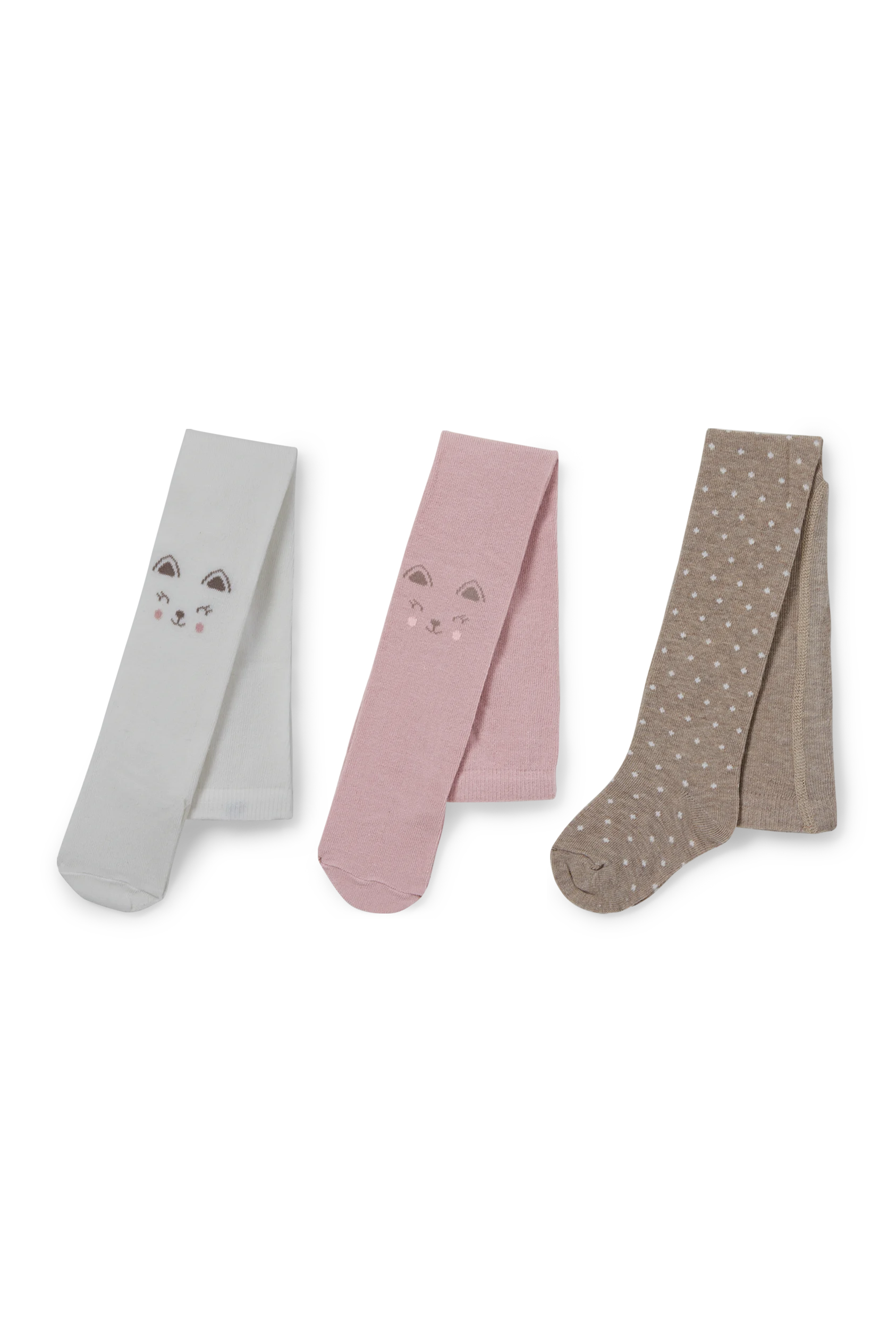 Multipack of 3 - baby tights