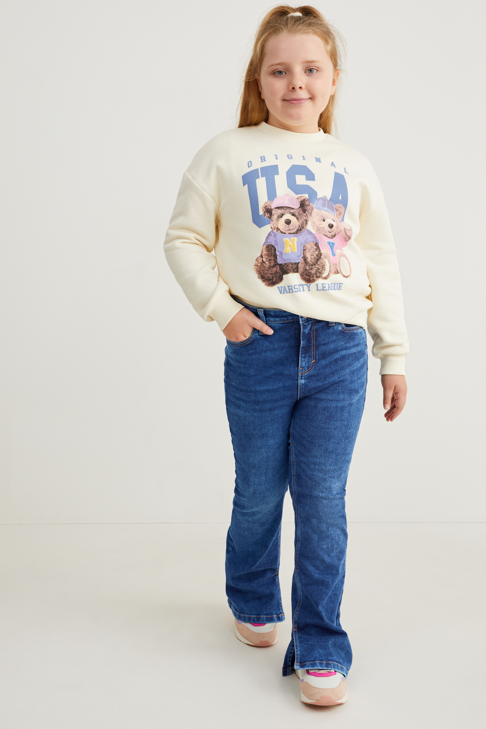 Extended sizes - multipack of 2 - flared jeans - LYCRA?