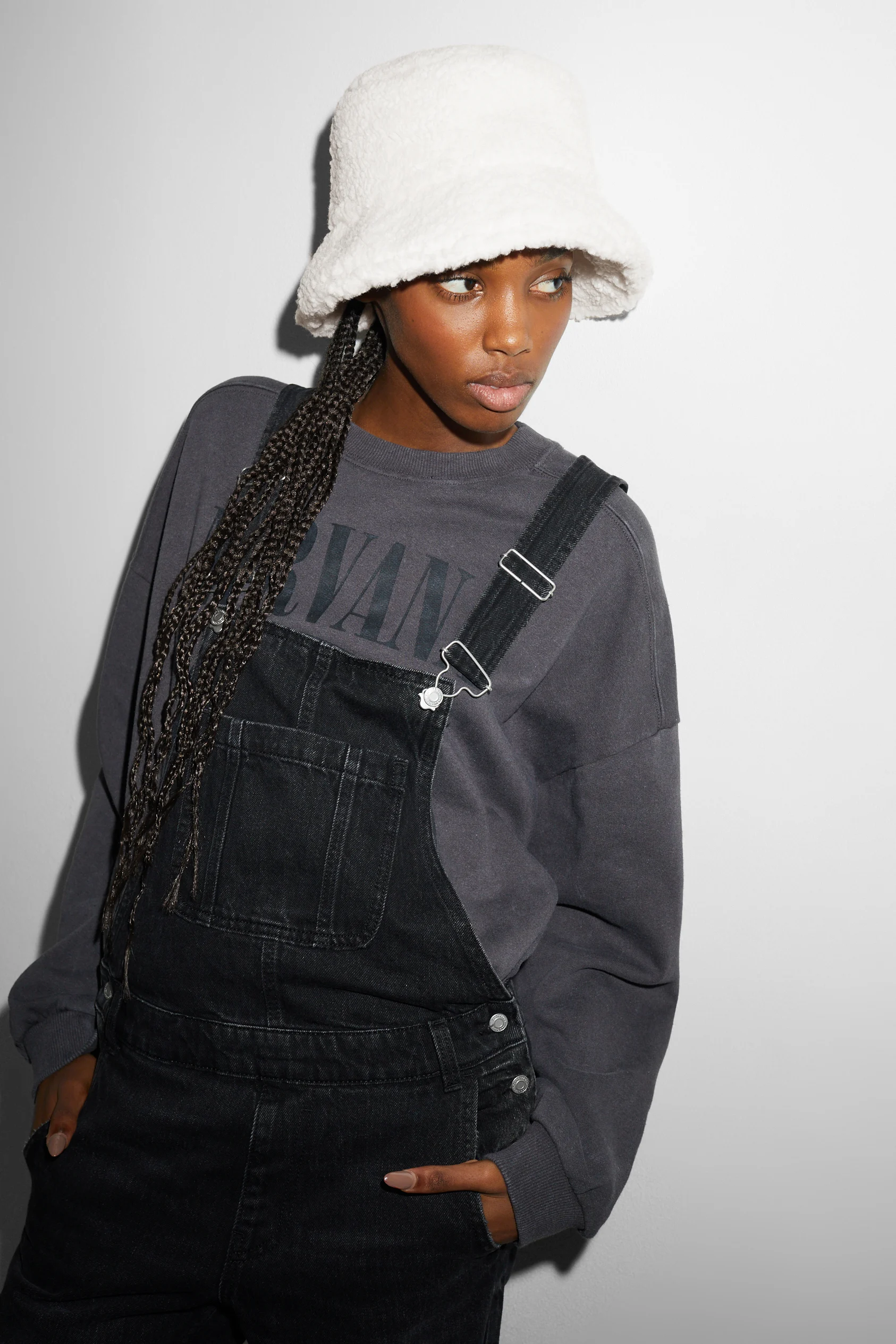 CLOCKHOUSE - teddy fur hat