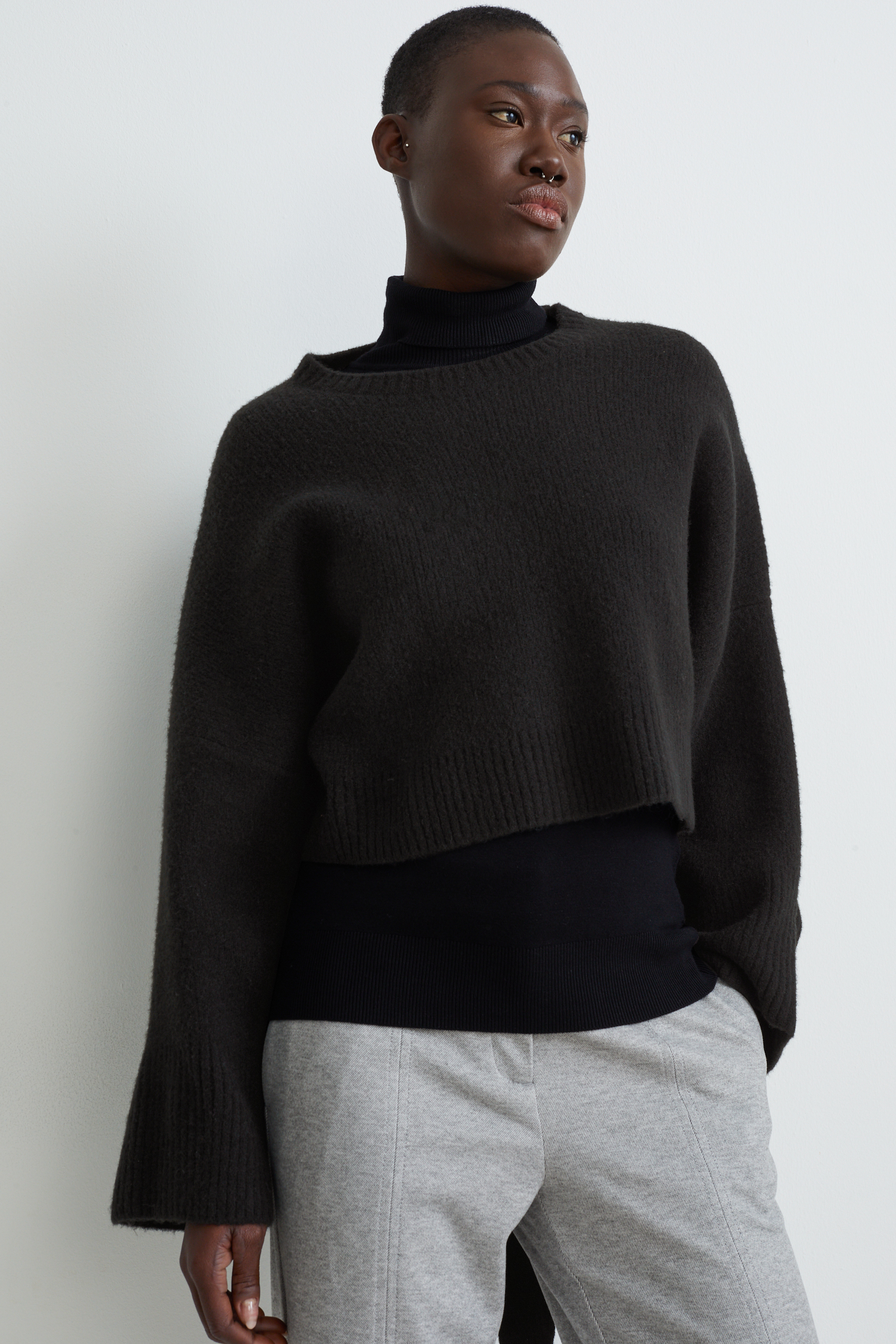 Cropped jumper