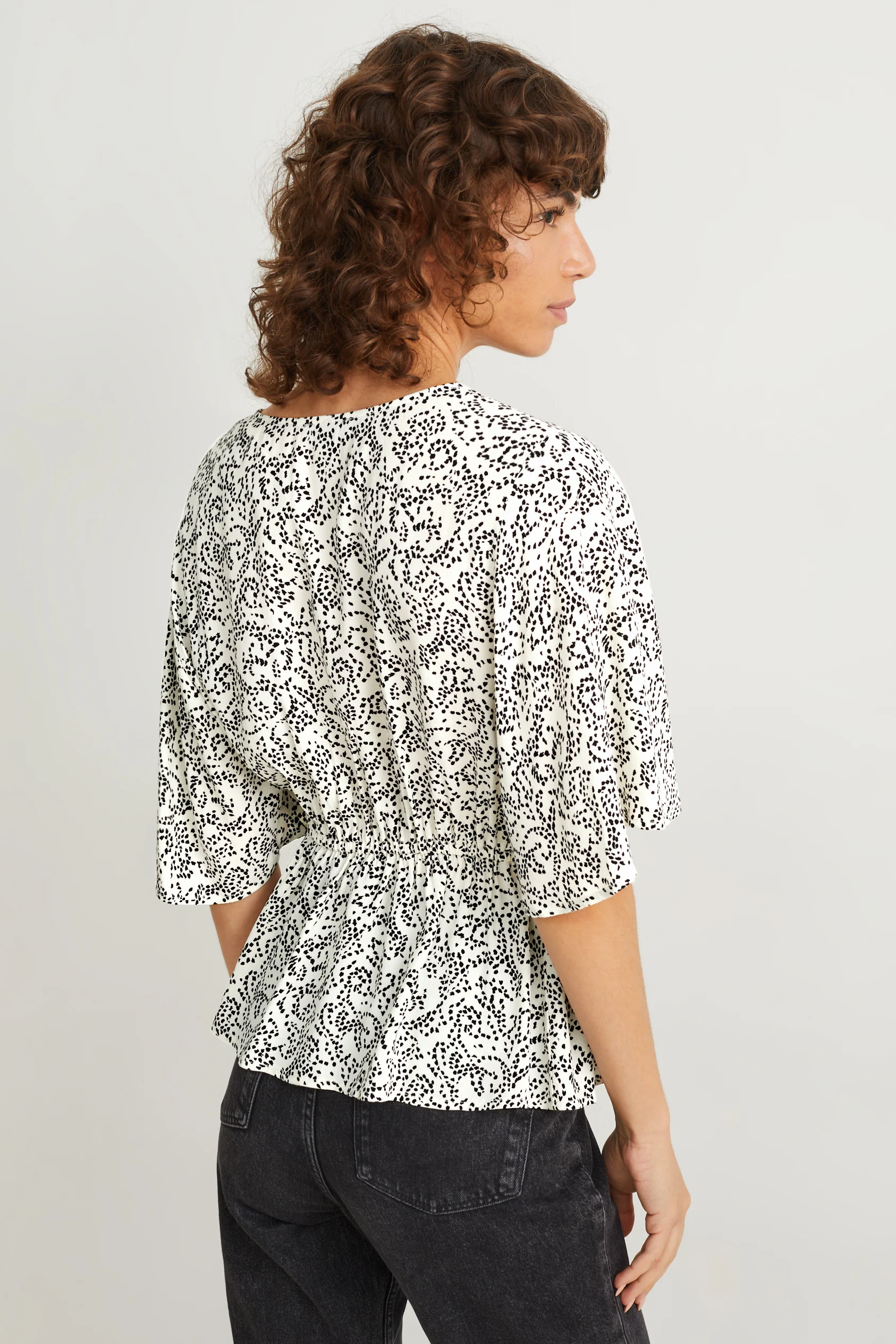 Blouse - patterned