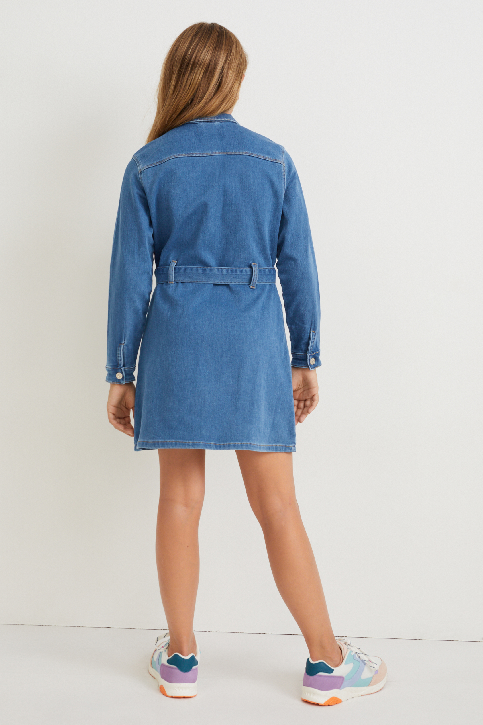 Denim dress