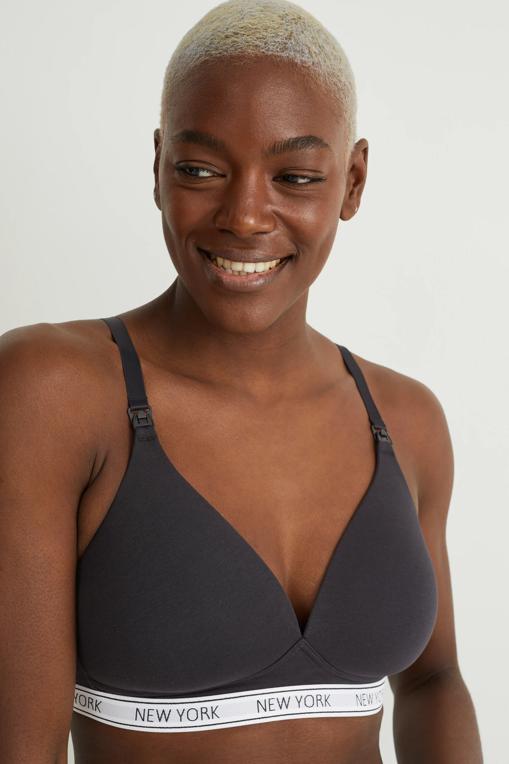 Non-wired nursing bra - padded