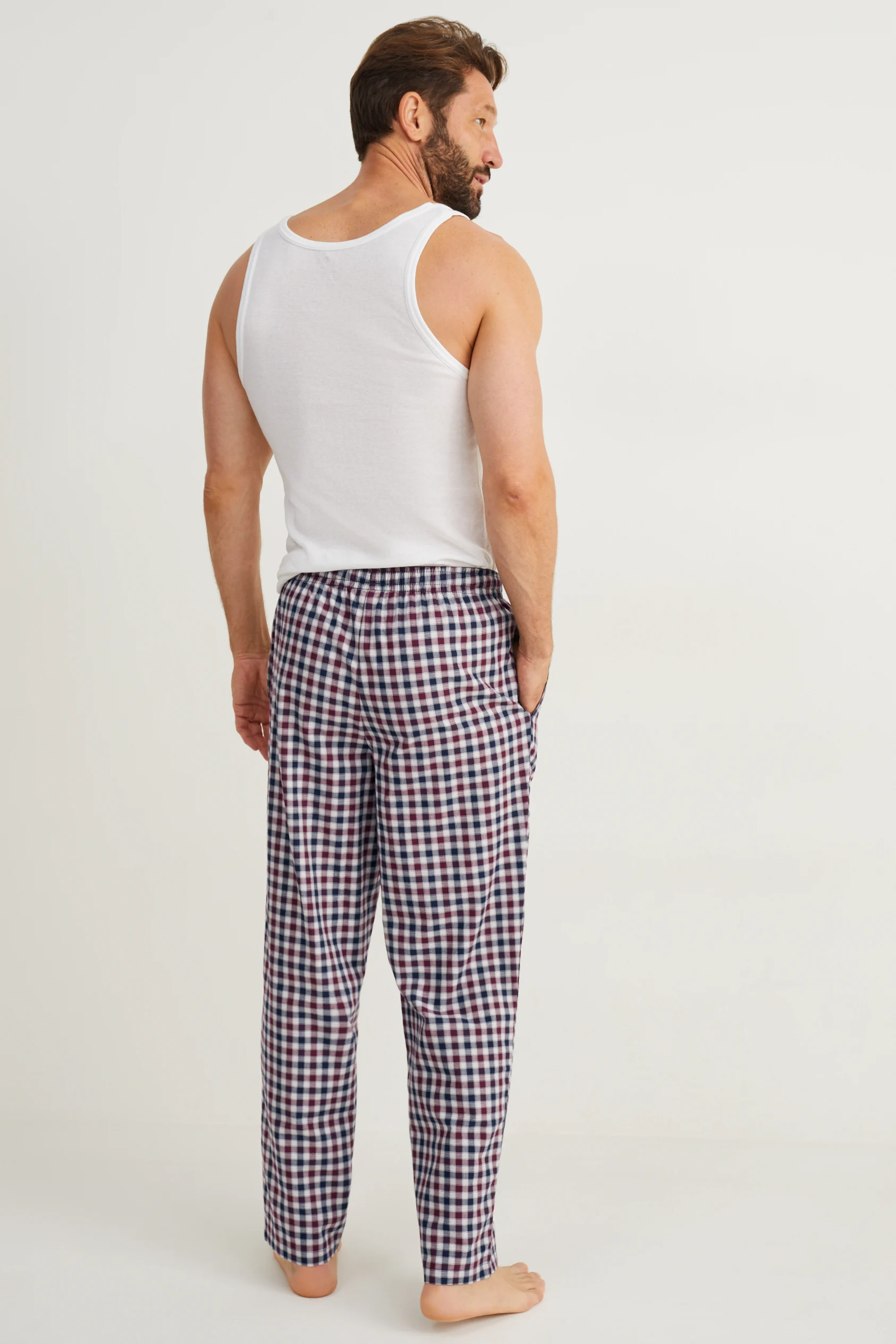 Pyjama bottoms - check