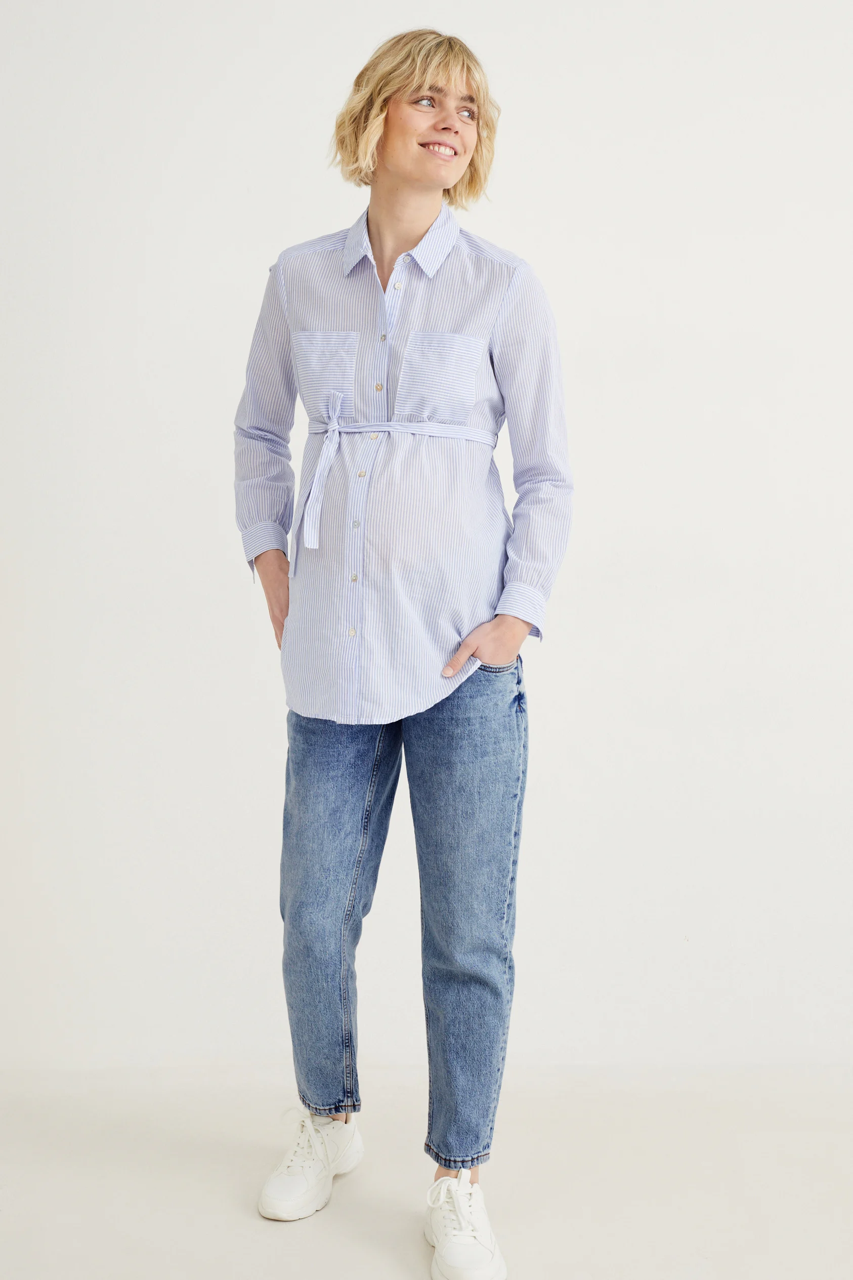 Maternity jeans - tapered jeans - LYCRA?