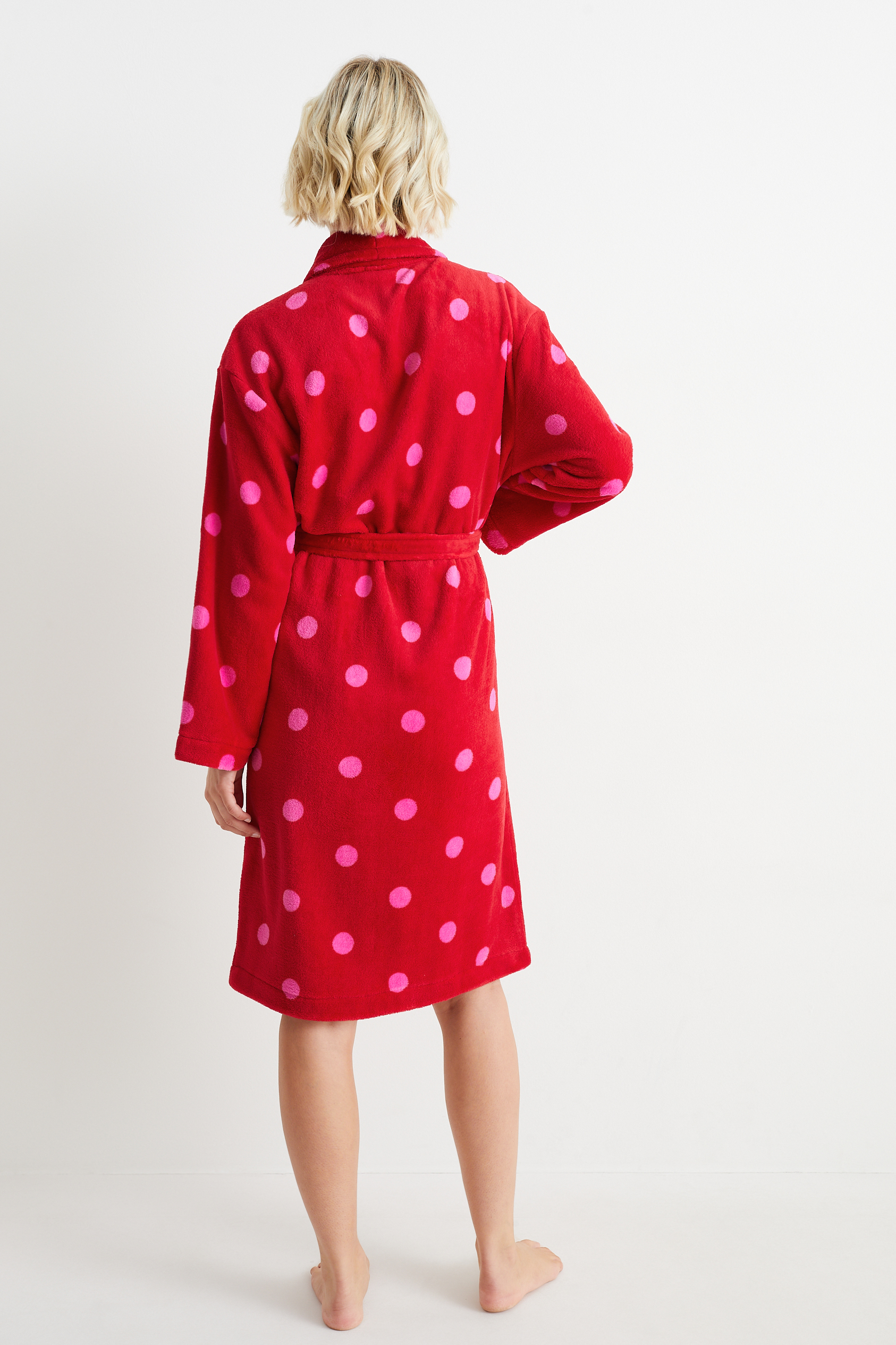 Bathrobe - polka dot