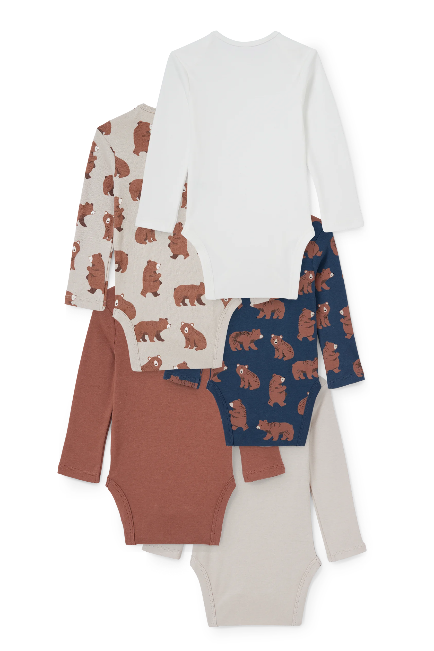 Multipack of 5 - baby bodysuit