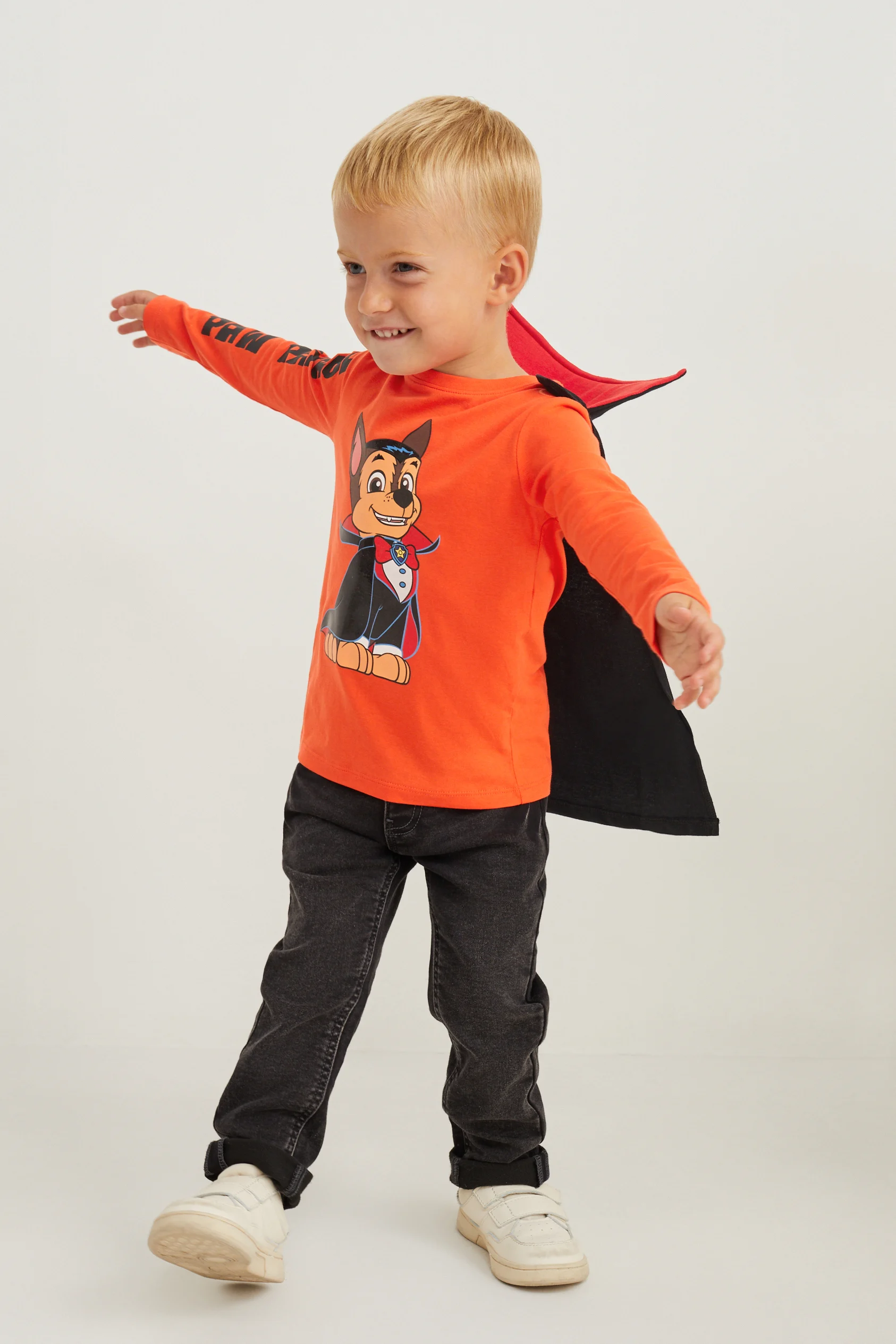 PAW Patrol - set - long sleeve top and cape - 2 piece