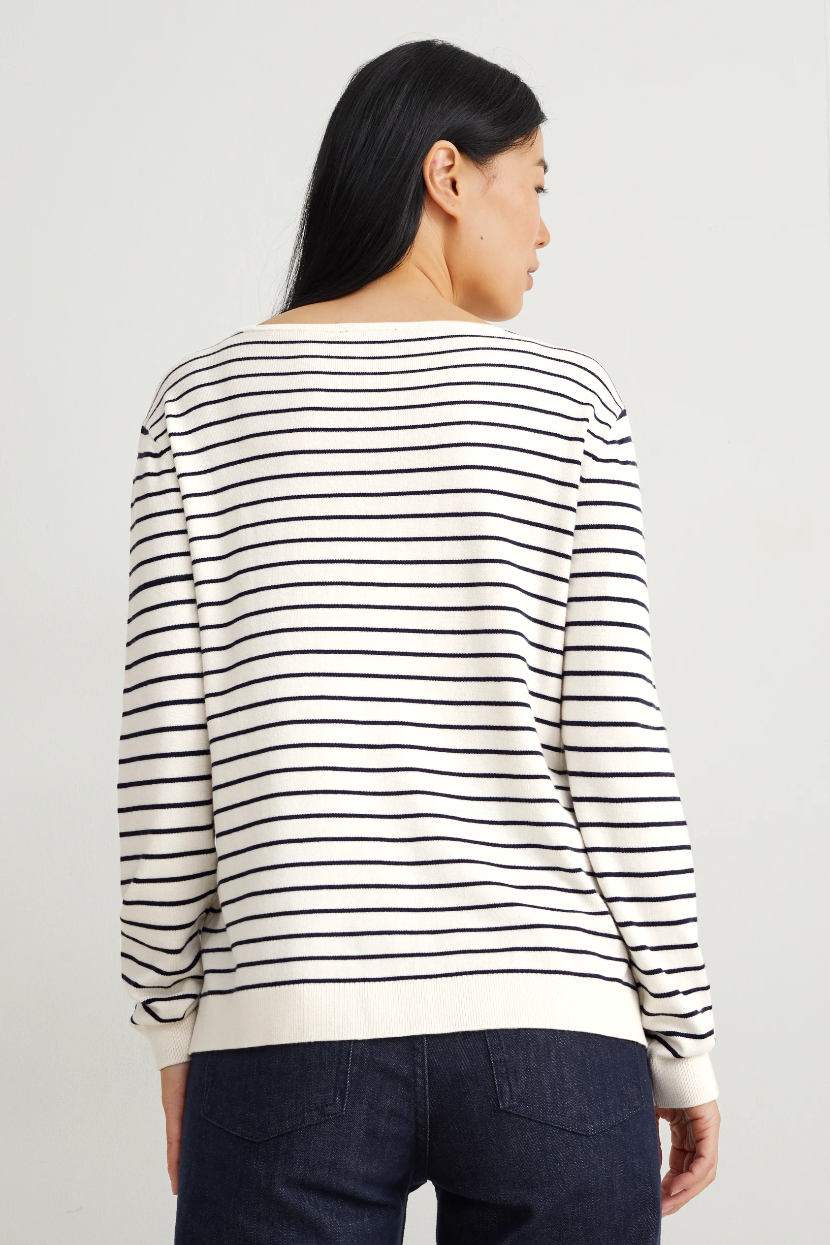 Basic jumper - striped