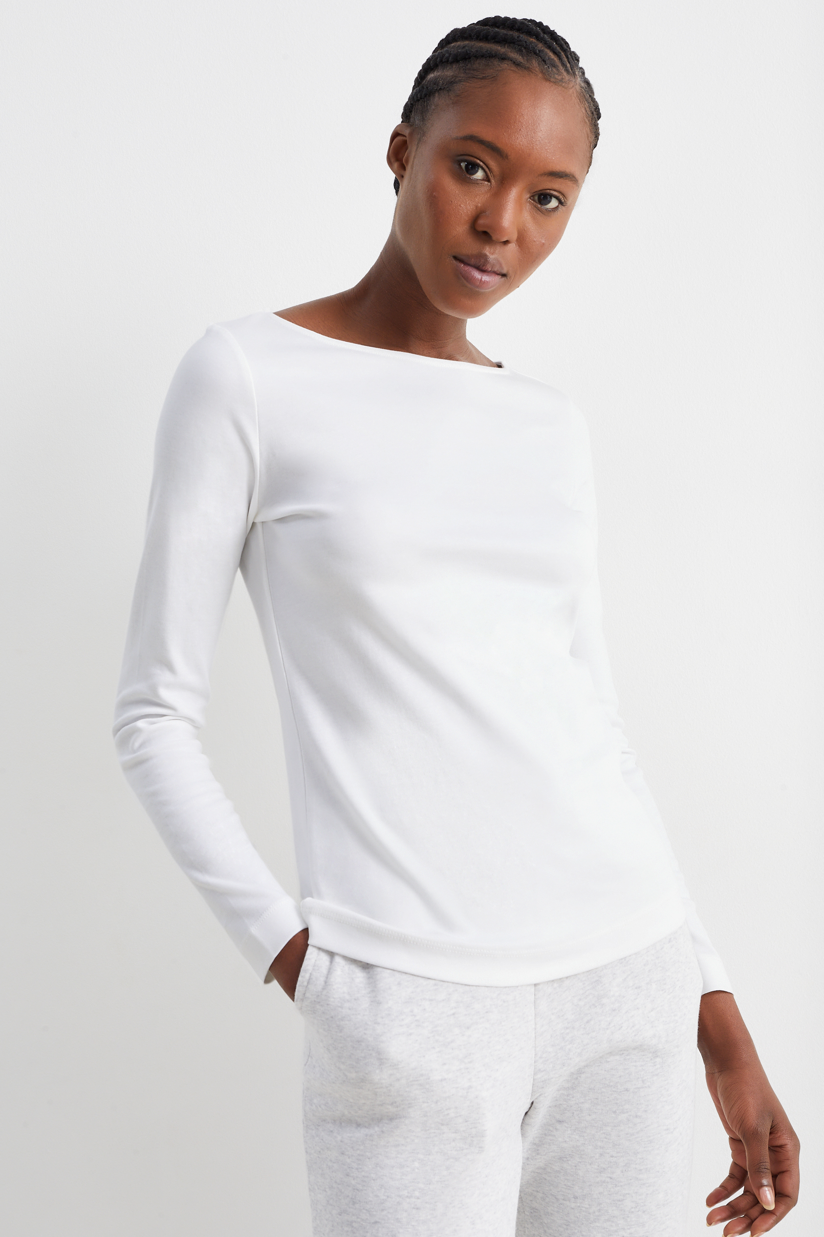 Basic long sleeve top