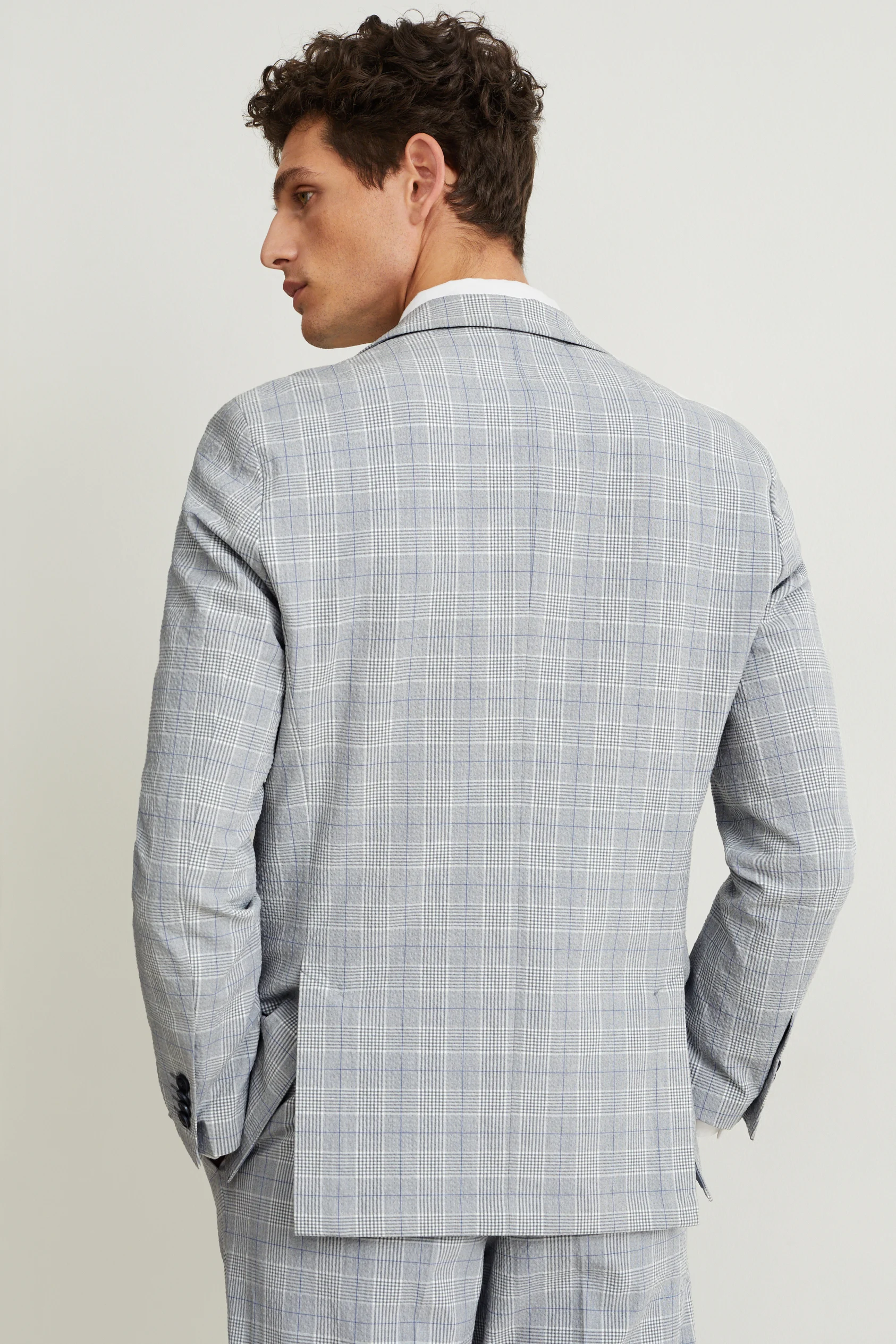 Mix-and-match tailored jacket - slim fit - check