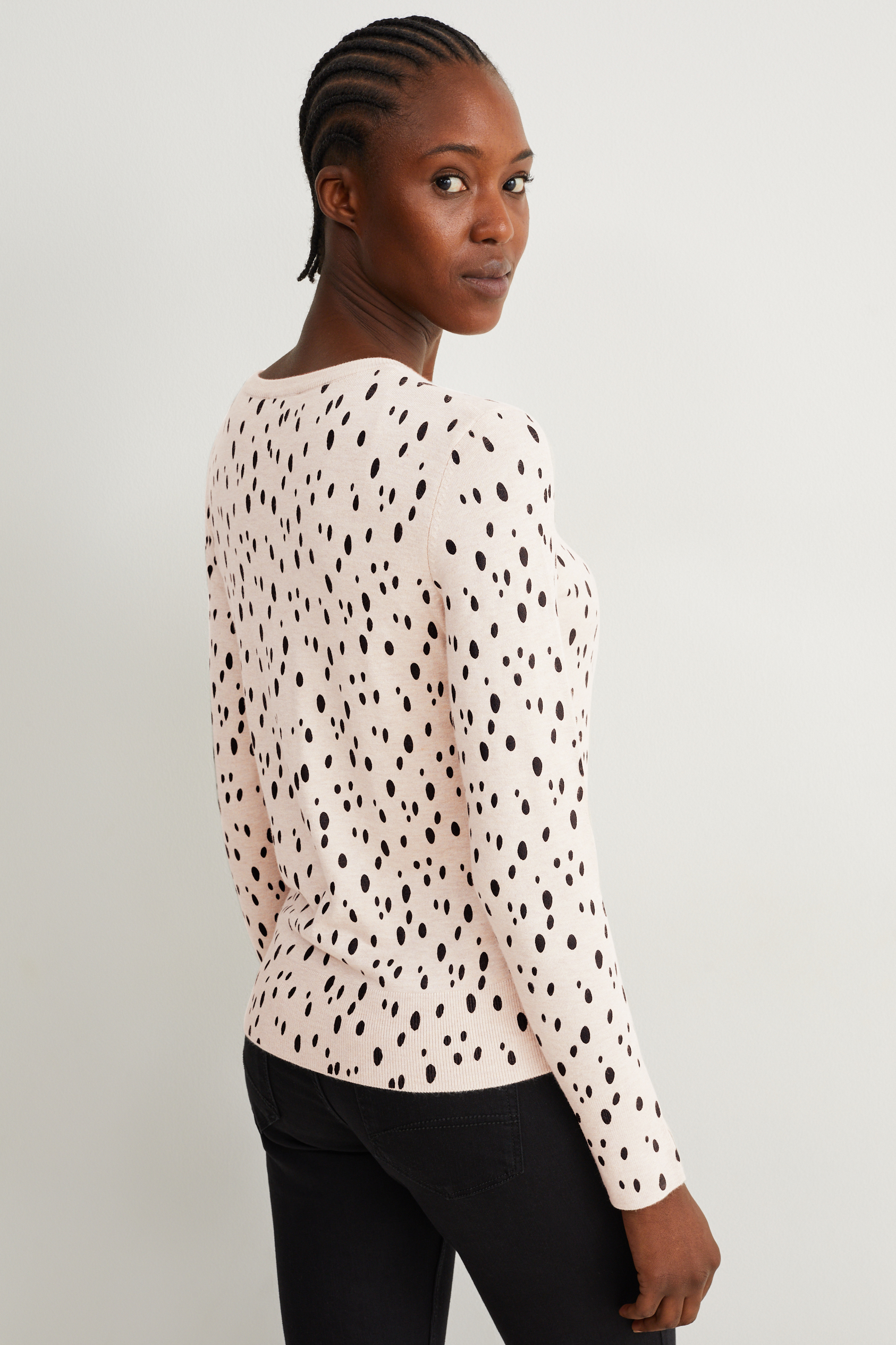 Basic jumper - polka dot