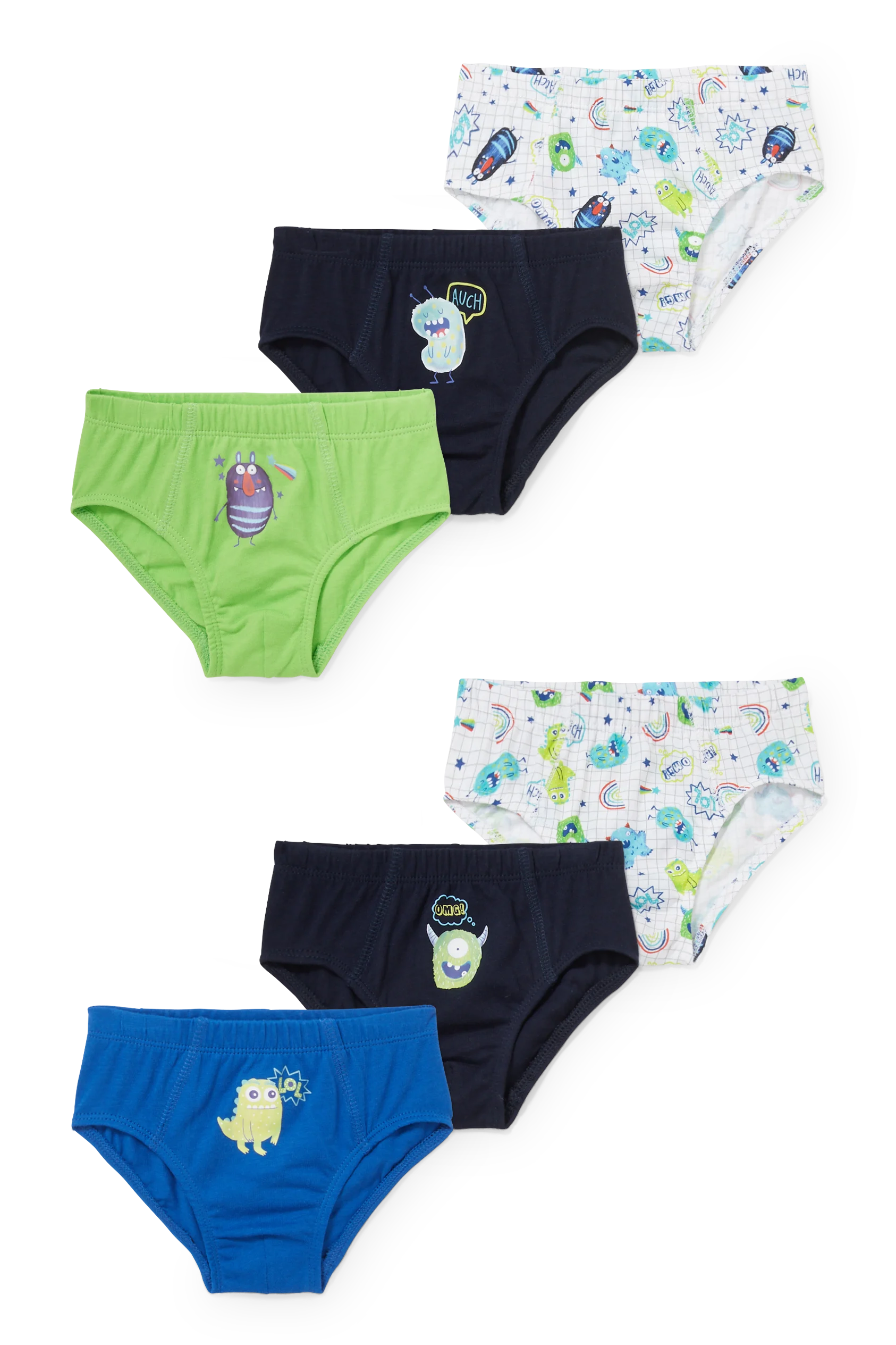 Multipack of 6 - briefs