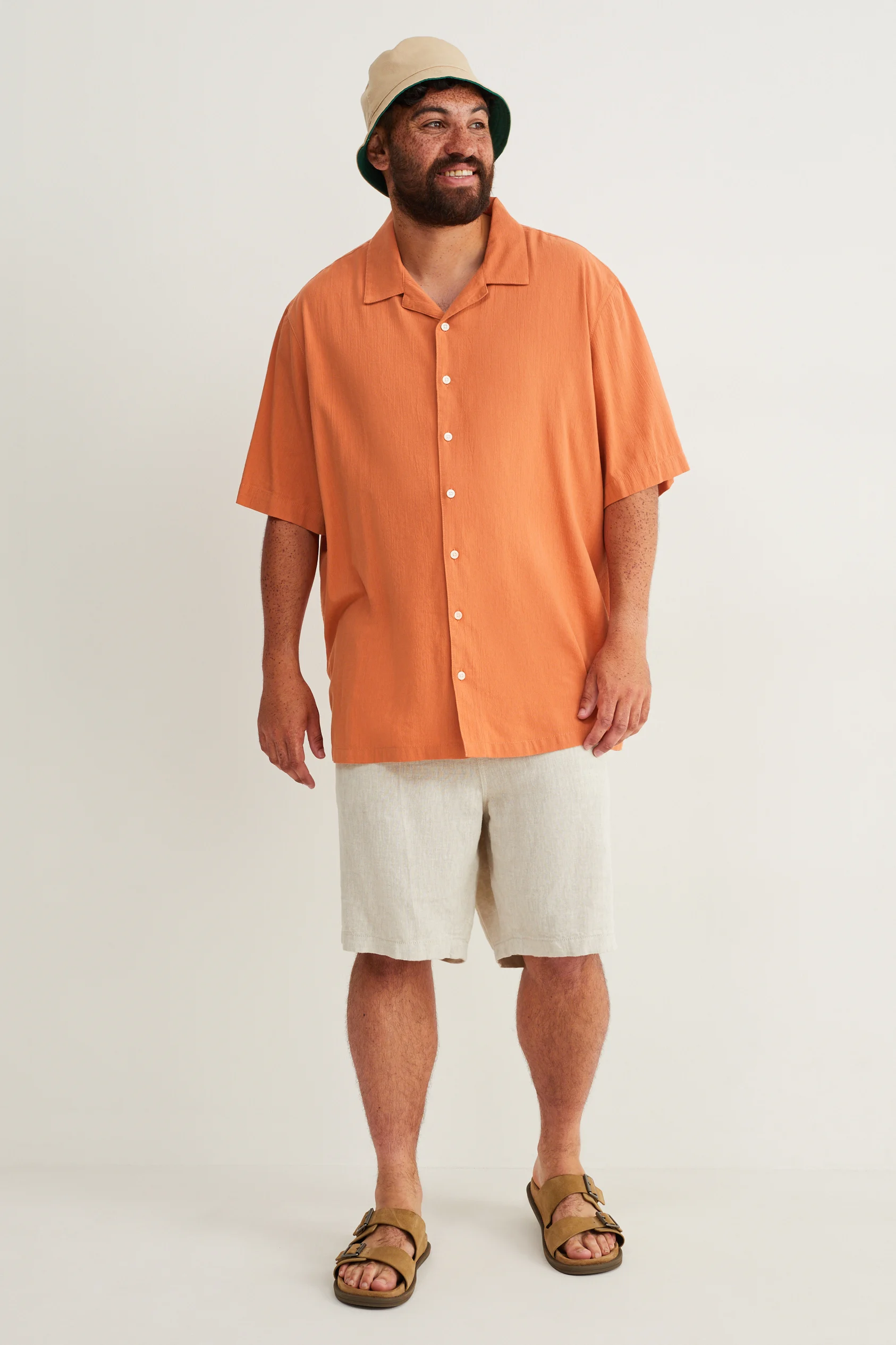 Shirt - regular fit - lapel collar