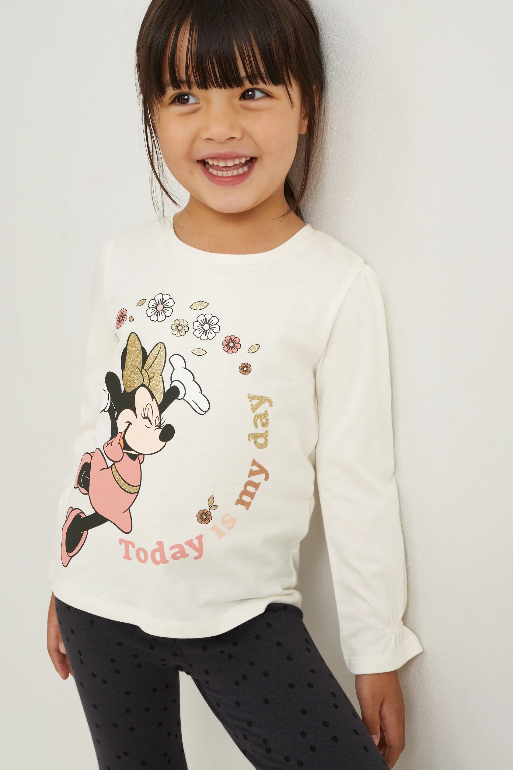 Multipack of 3 - Minnie Mouse - long sleeve top