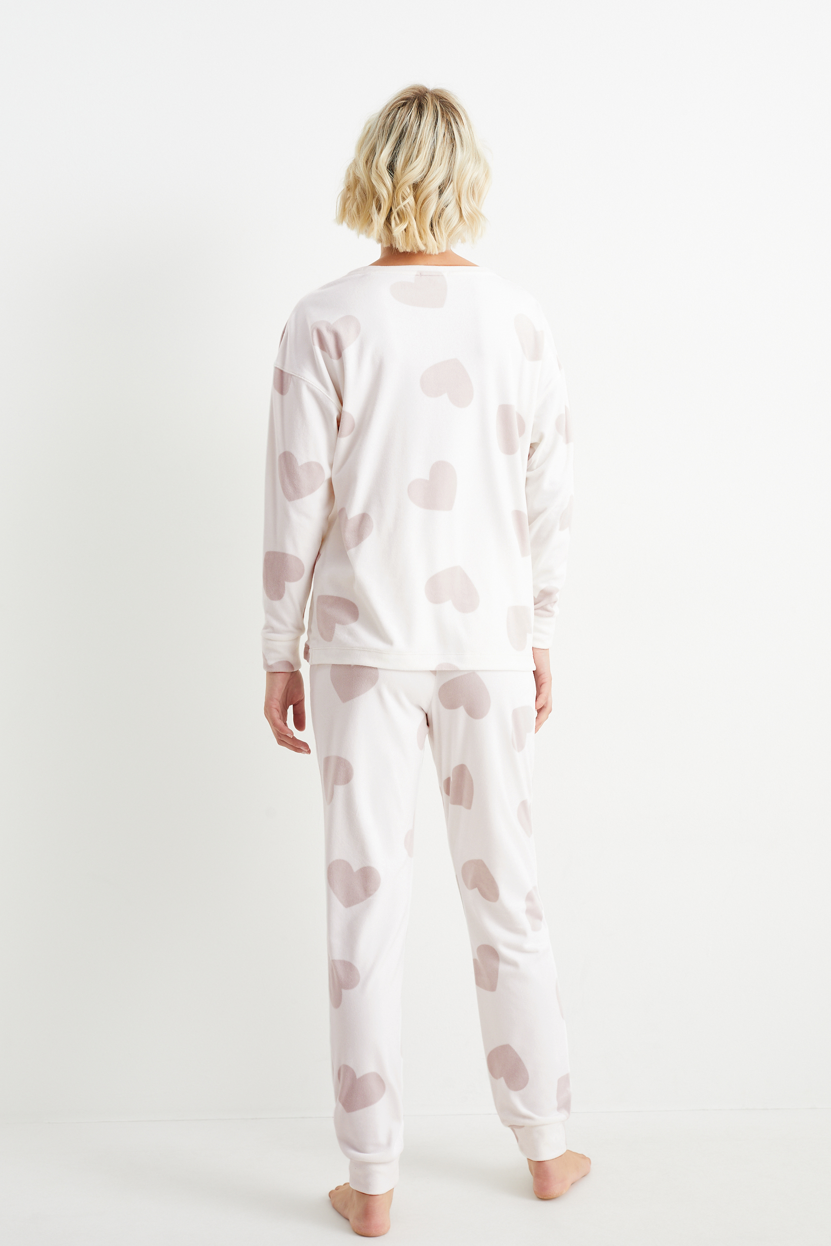 Velour winter pyjamas