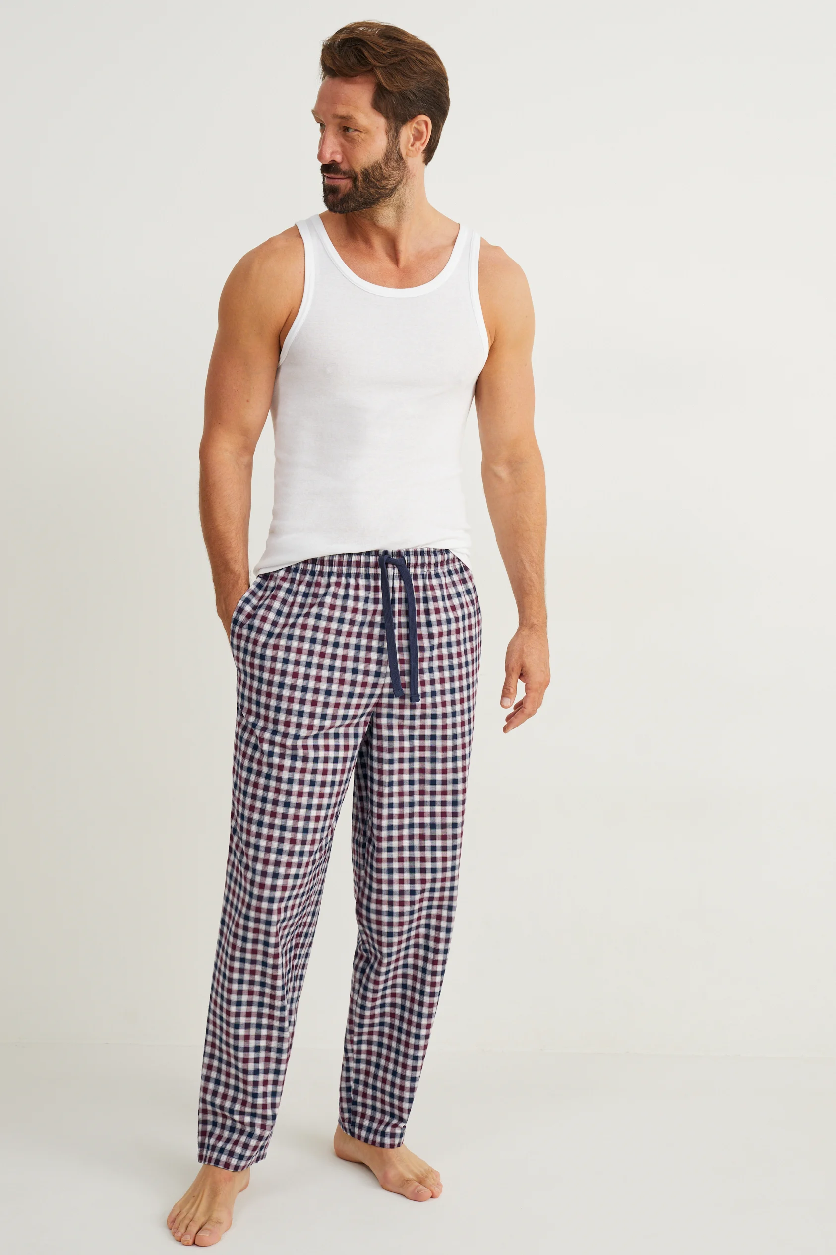 Pyjama bottoms - check