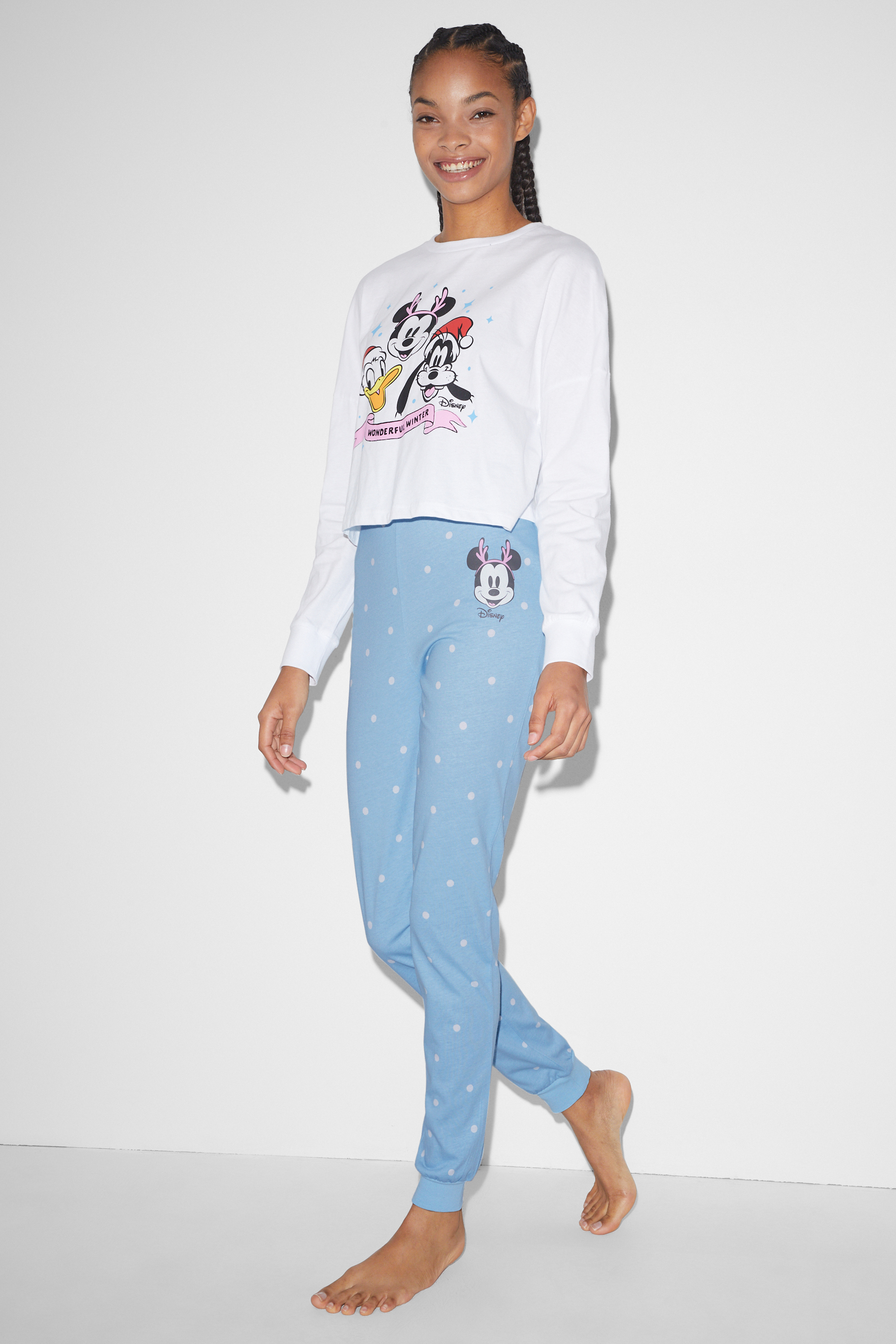 CLOCKHOUSE - pyjama bottoms - polka dot - Mickey Mouse