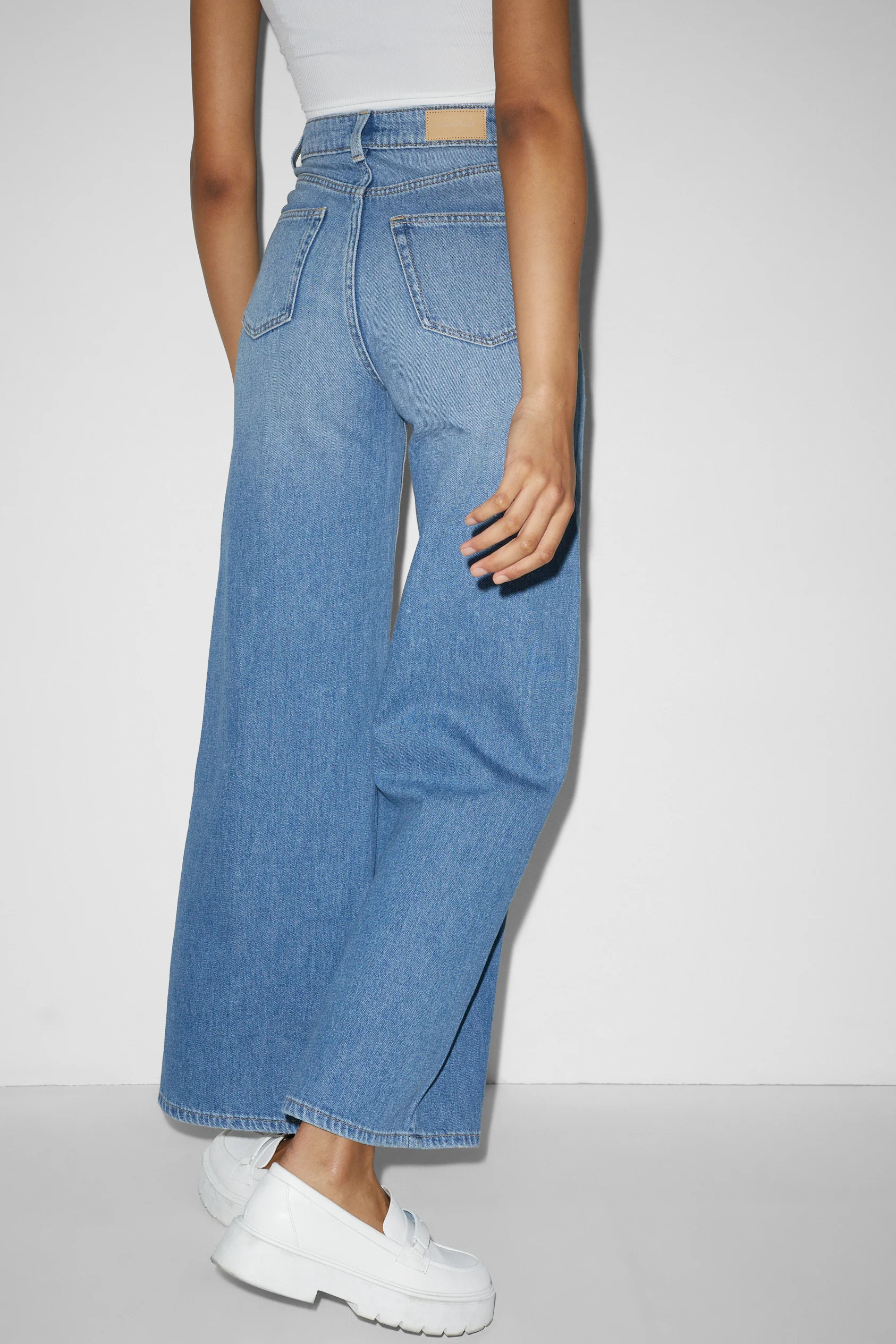 CLOCKHOUSE - wide leg jeans - high waist