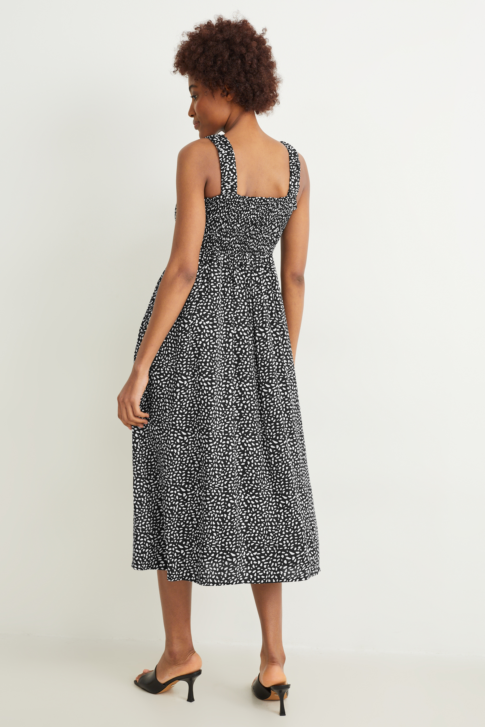 Basic fit & flare dress - patterned