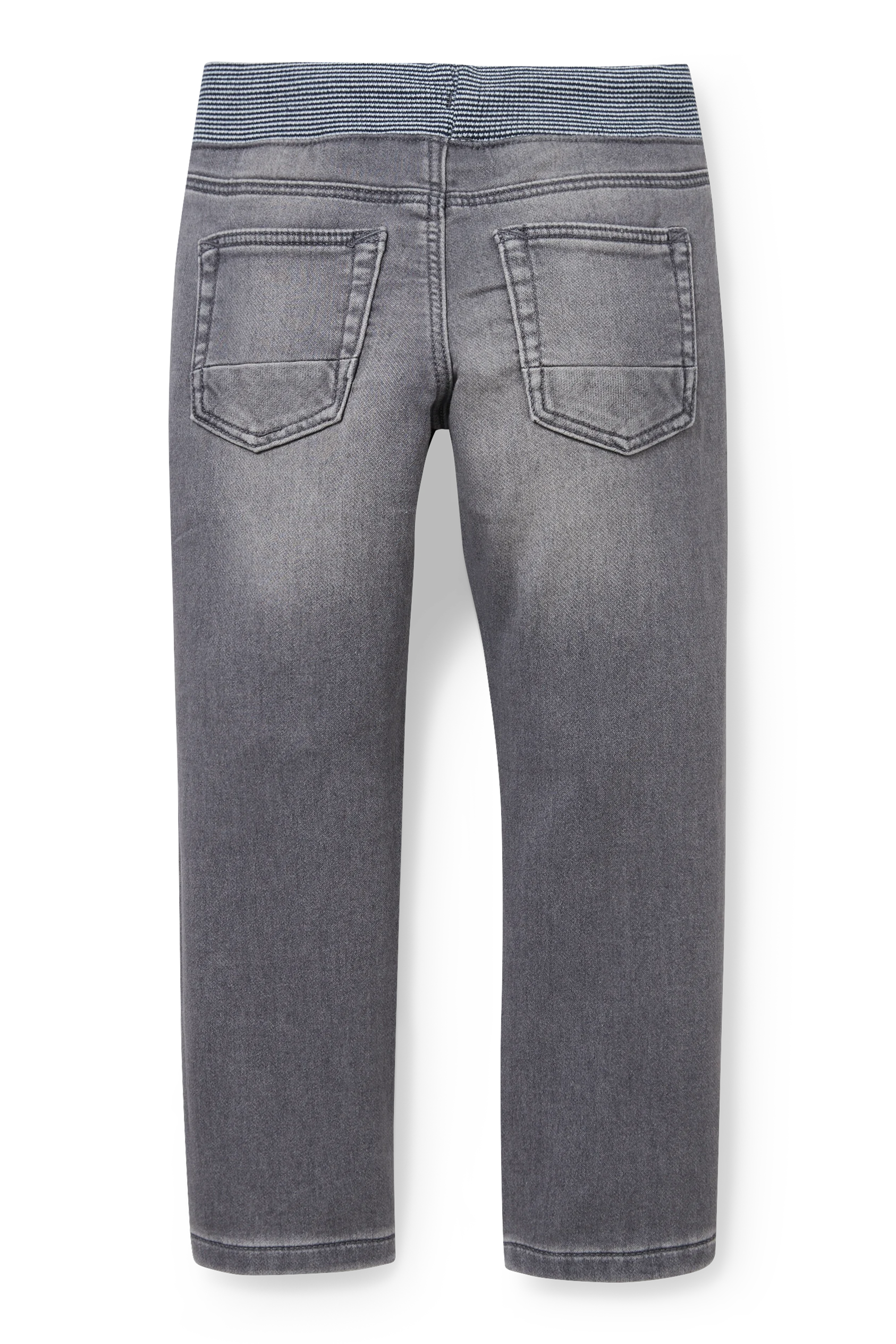 Straight jeans - jog denim - LYCRA?