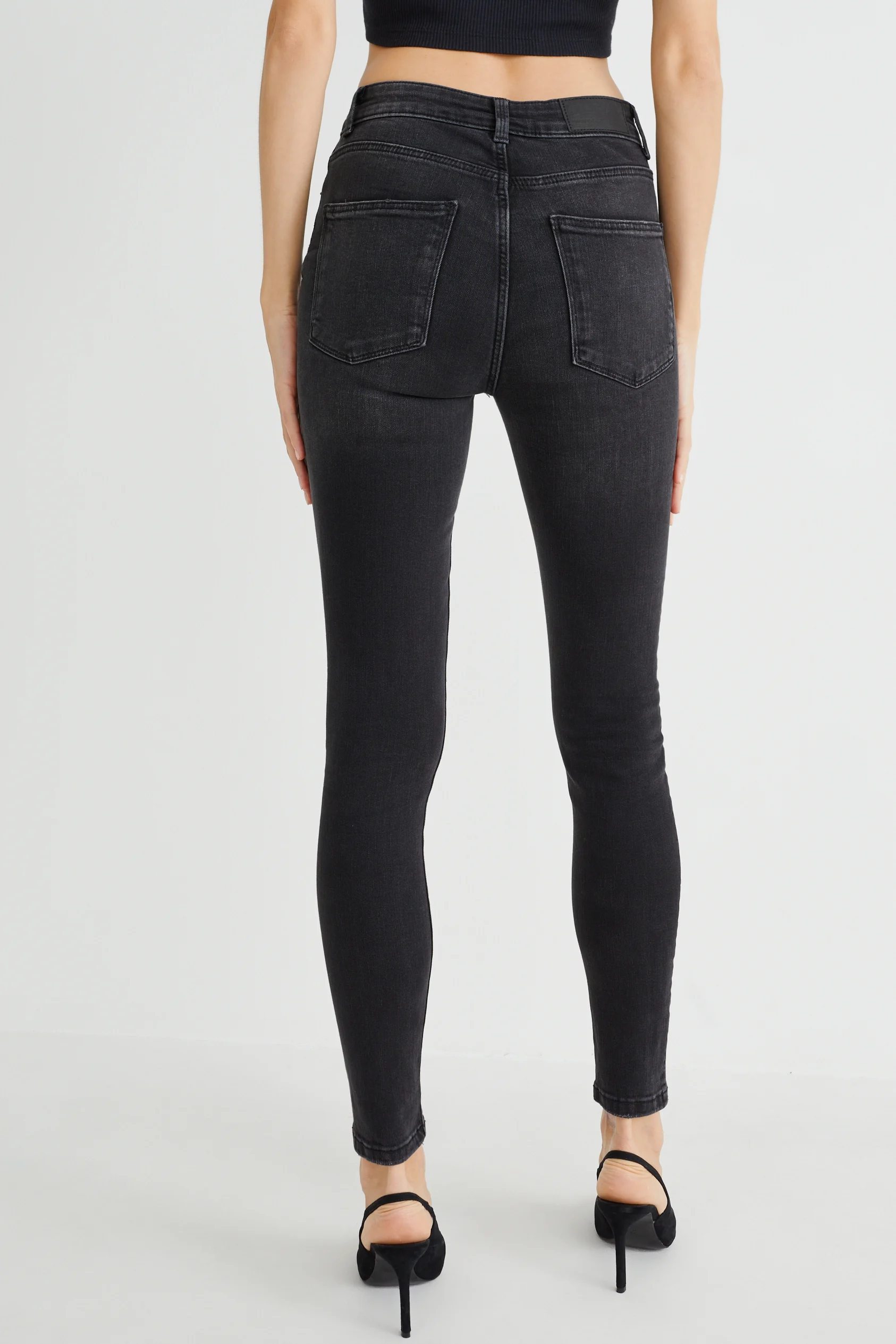 Skinny jeans - high waist - LYCRA?