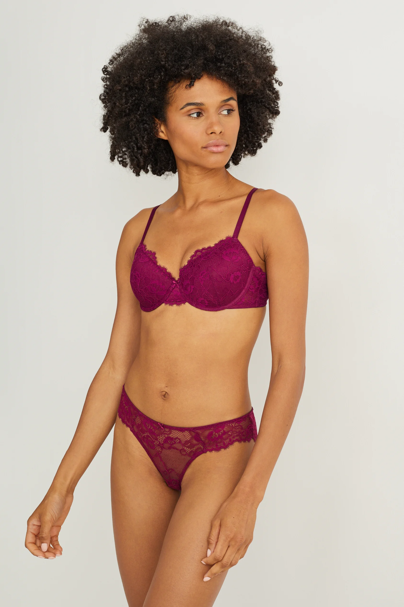 Underwire bra - DEMI - padded