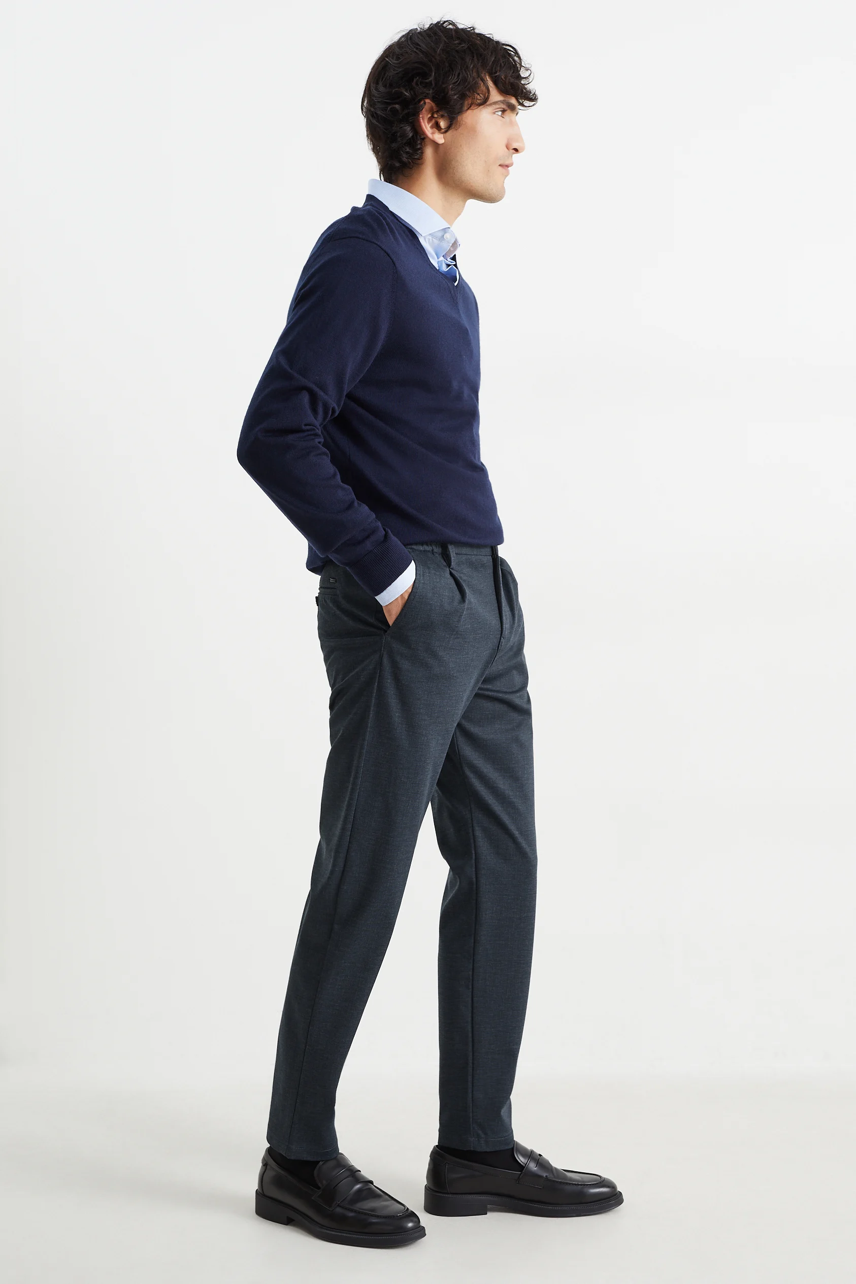 Trousers - tapered fit - Flex