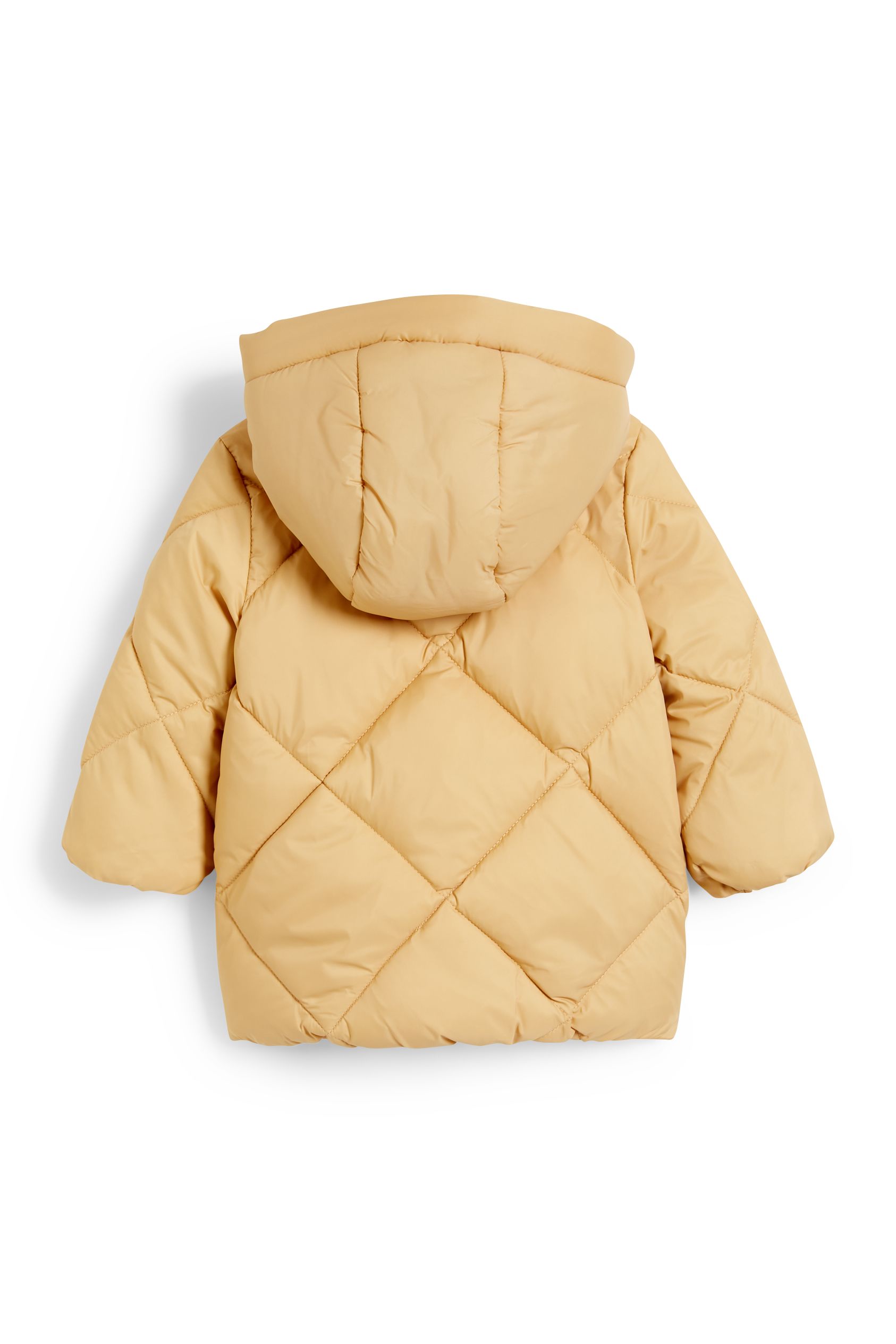 Baby quilted jacket with hood