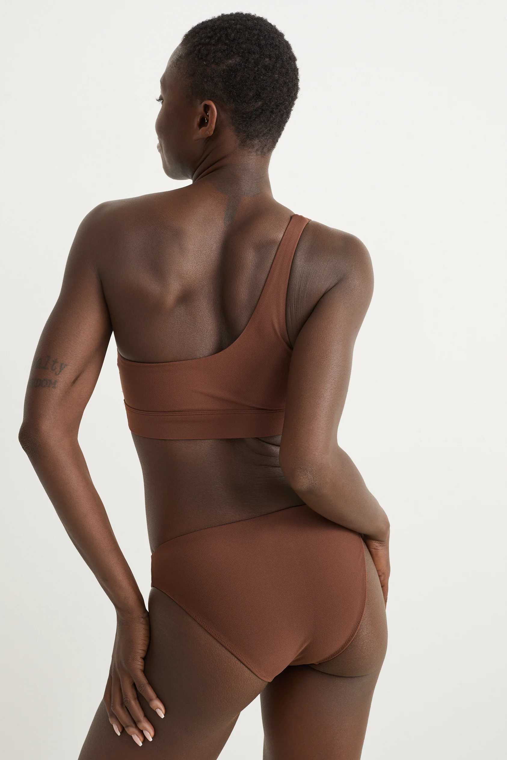 Bikini bottoms - mid-rise waist - LYCRA? XTRA LIFE?